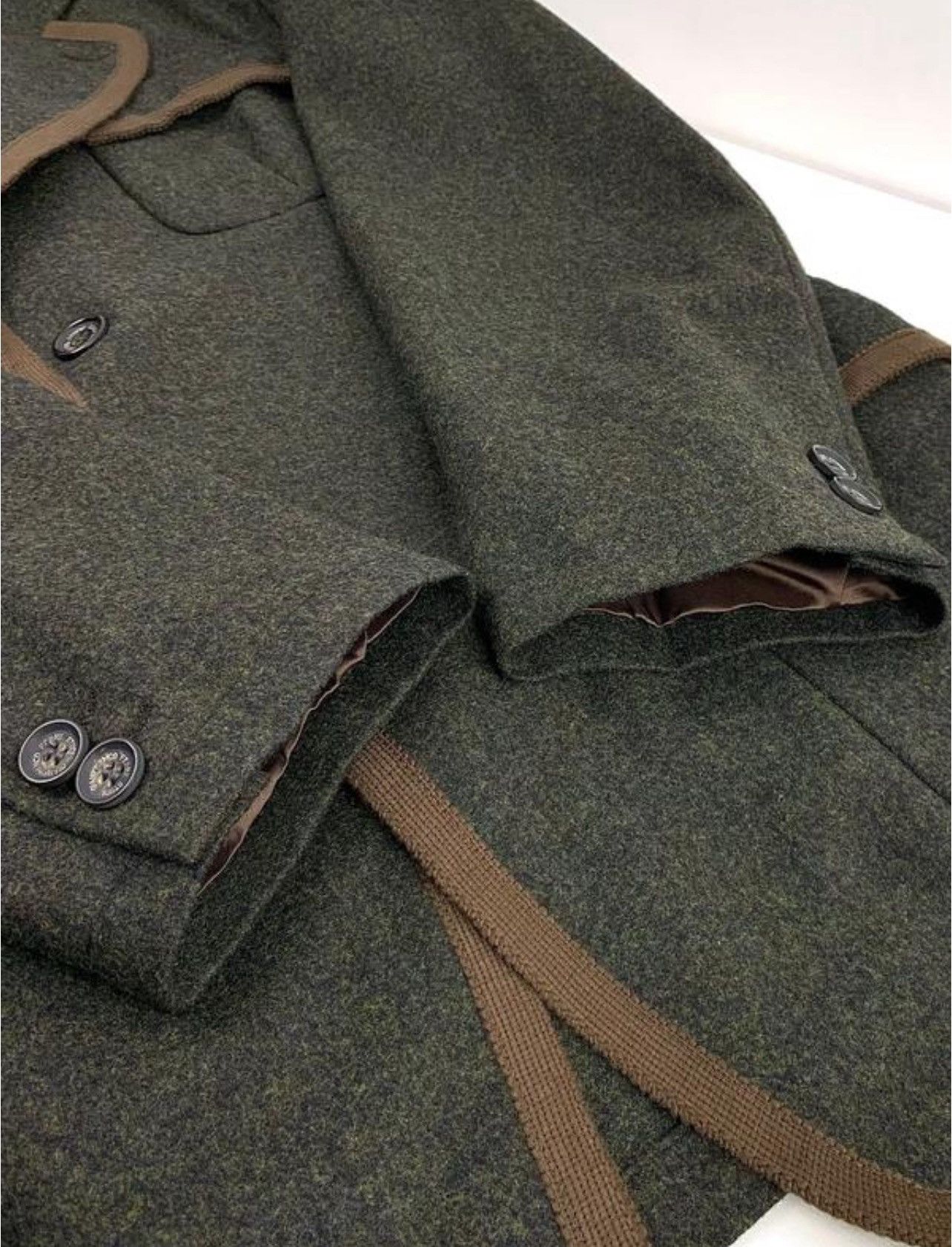 Gianfranco Ferre Men's wool jacket with buttons and pockets giafranco ferre Size US L / EU 52-54 / 3 - 7 Thumbnail
