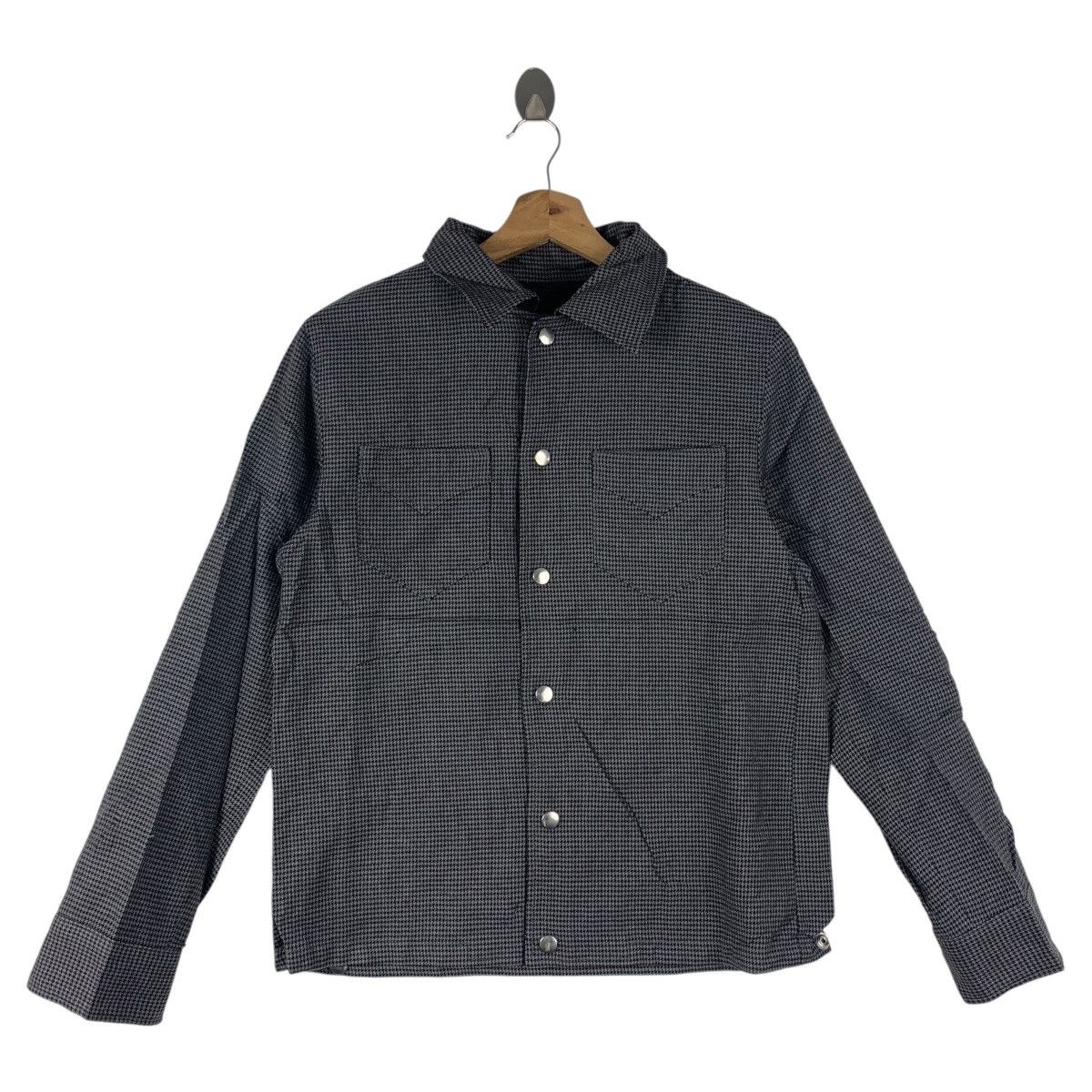 CABANE de ZUCCa × Vintage Vintage ZUCCA tartan plaid double pocket jacket Size S / US 4 / IT 40 - 1 Thumbnail