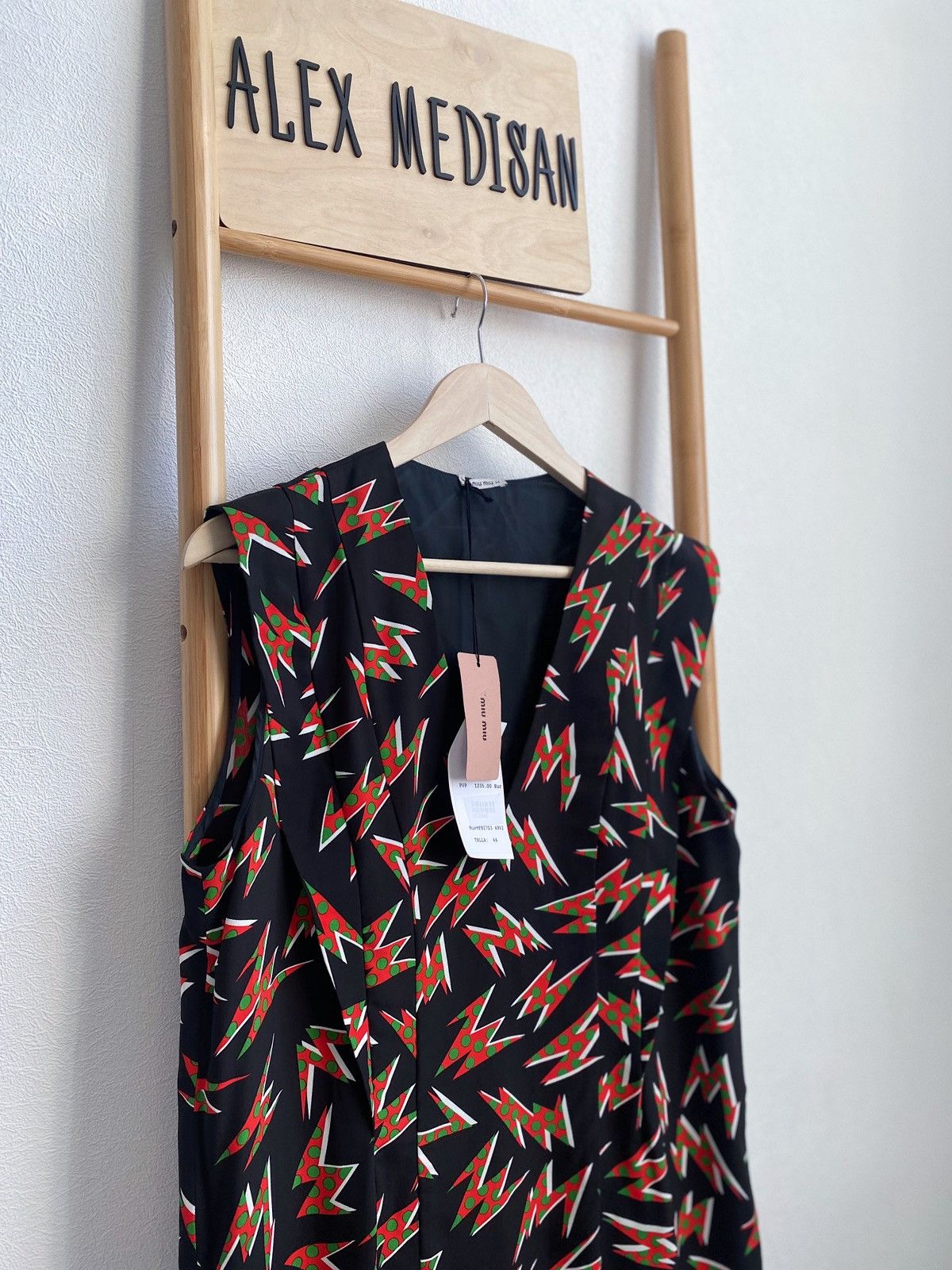 Miu Miu MIU MIU silk dress Size M / US 6-8 / IT 42-44 - 4 Thumbnail