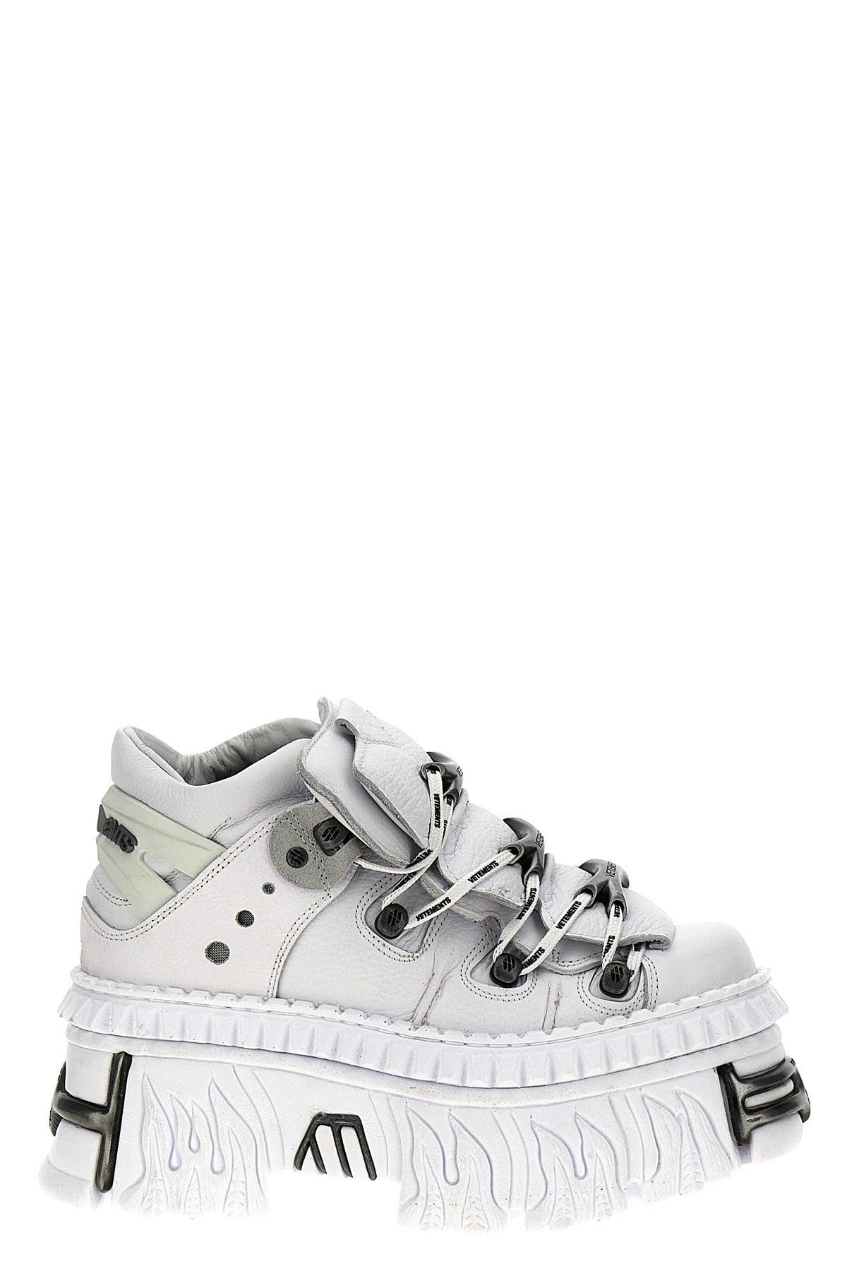 image of Vetements X New Rock 'platform' Sneakers in White, Women's (Size 7)