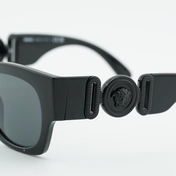 Versace Versace VE4479U 536087 Sunglasses Square Black Frame Size ONE SIZE - 2 Thumbnail