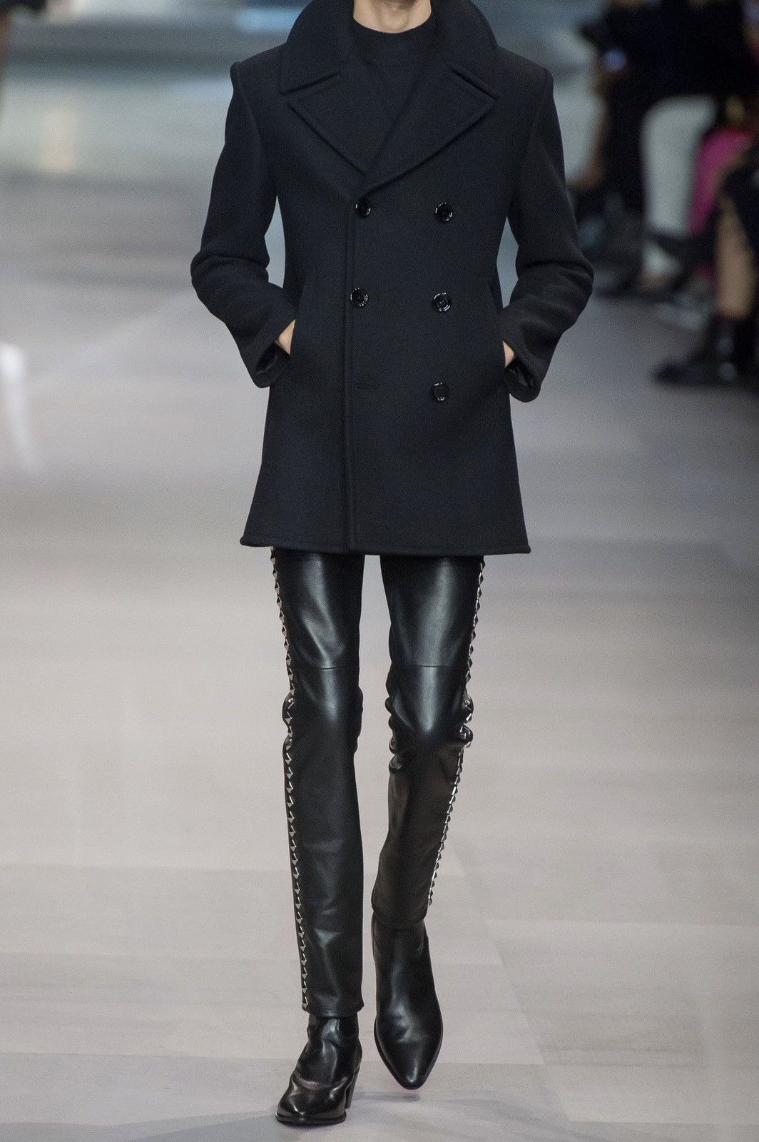 Celine × Hedi Slimane SS19/SS21 Studded Leather Pants (2019/2021, Stud) Size US 30 / EU 46 - 12 Thumbnail
