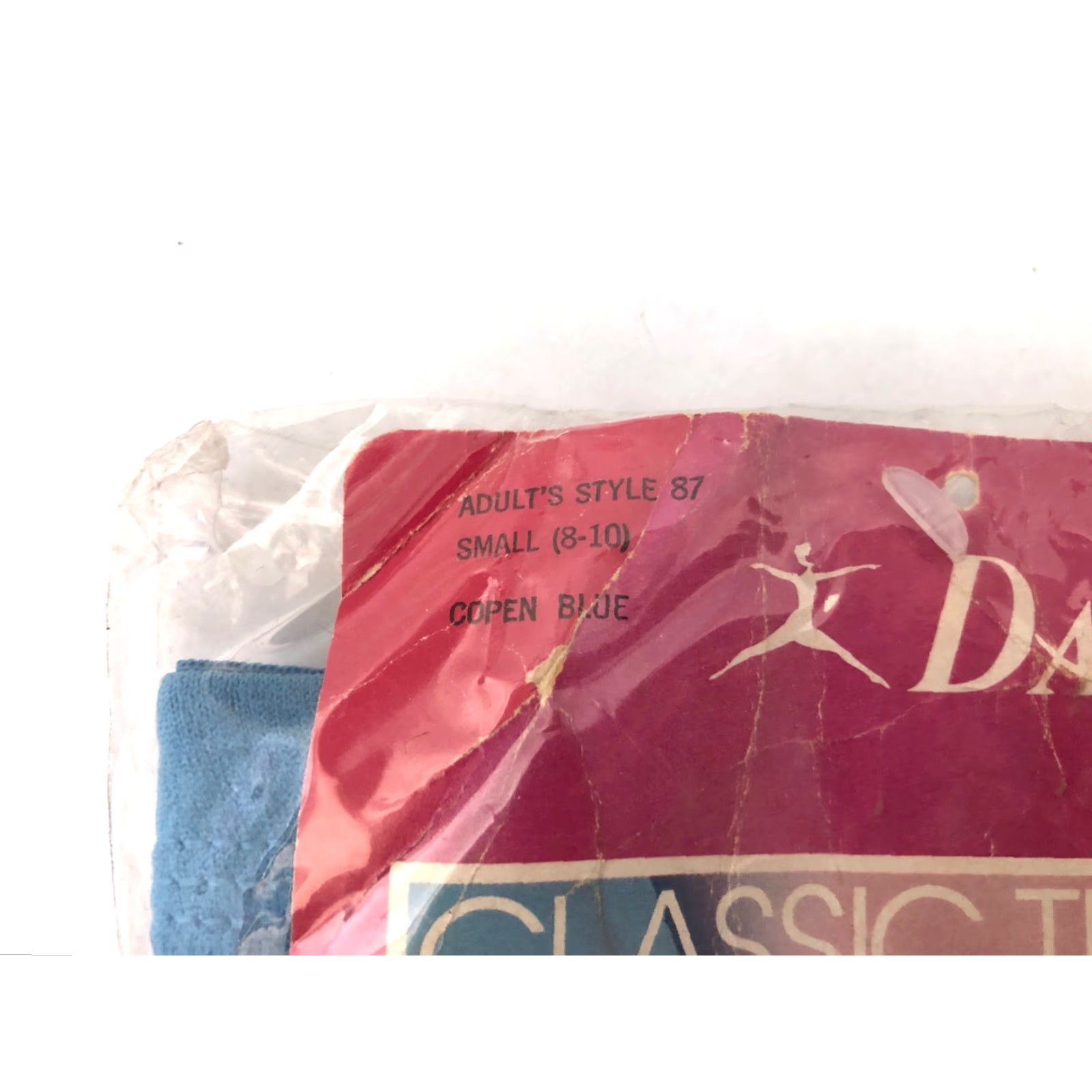 Vintage VINTAGE Danskin Trunks Shirt Women XS Blue 80s Deadstock USA Size ONE SIZE - 3 Thumbnail
