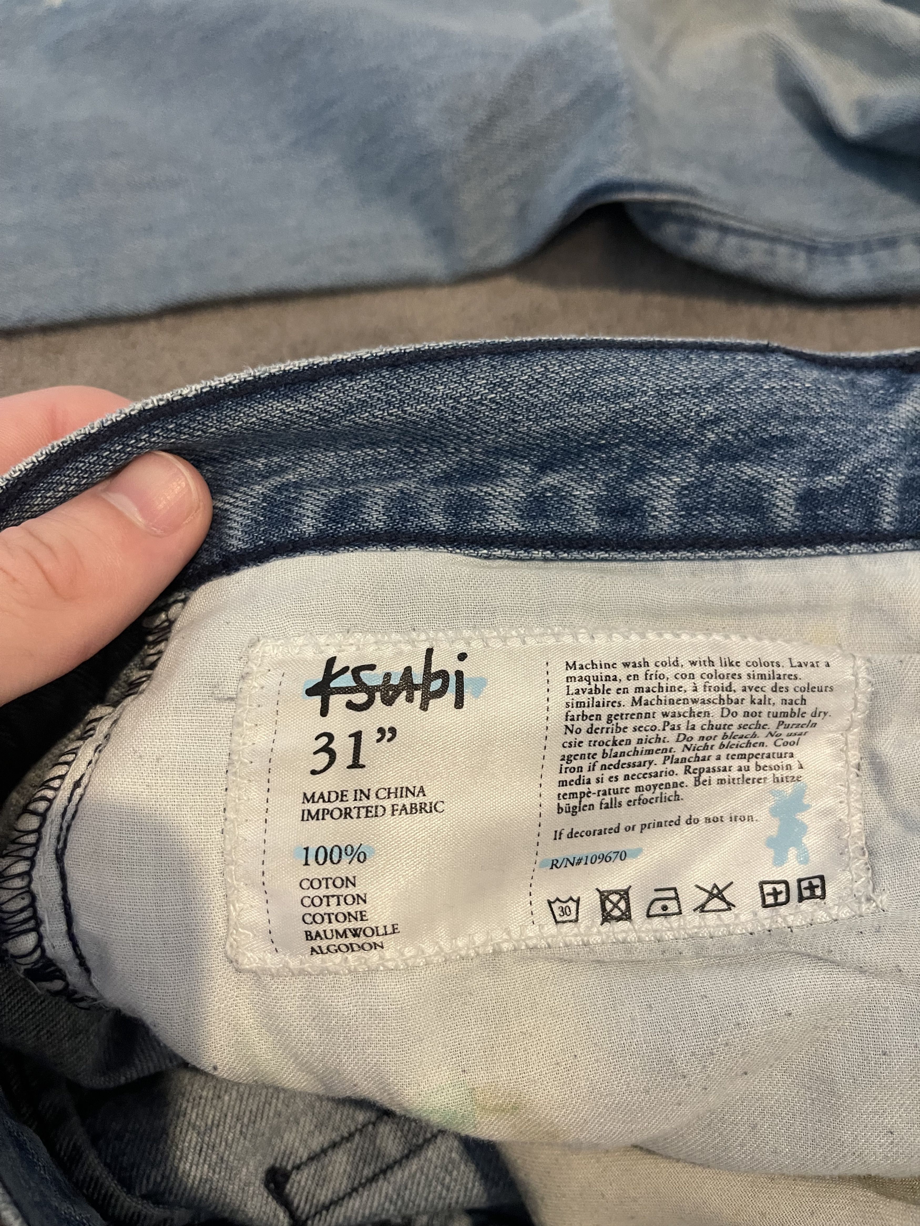 Ksubi Ksubi blue washed jeans Size US 31 - 5 Thumbnail