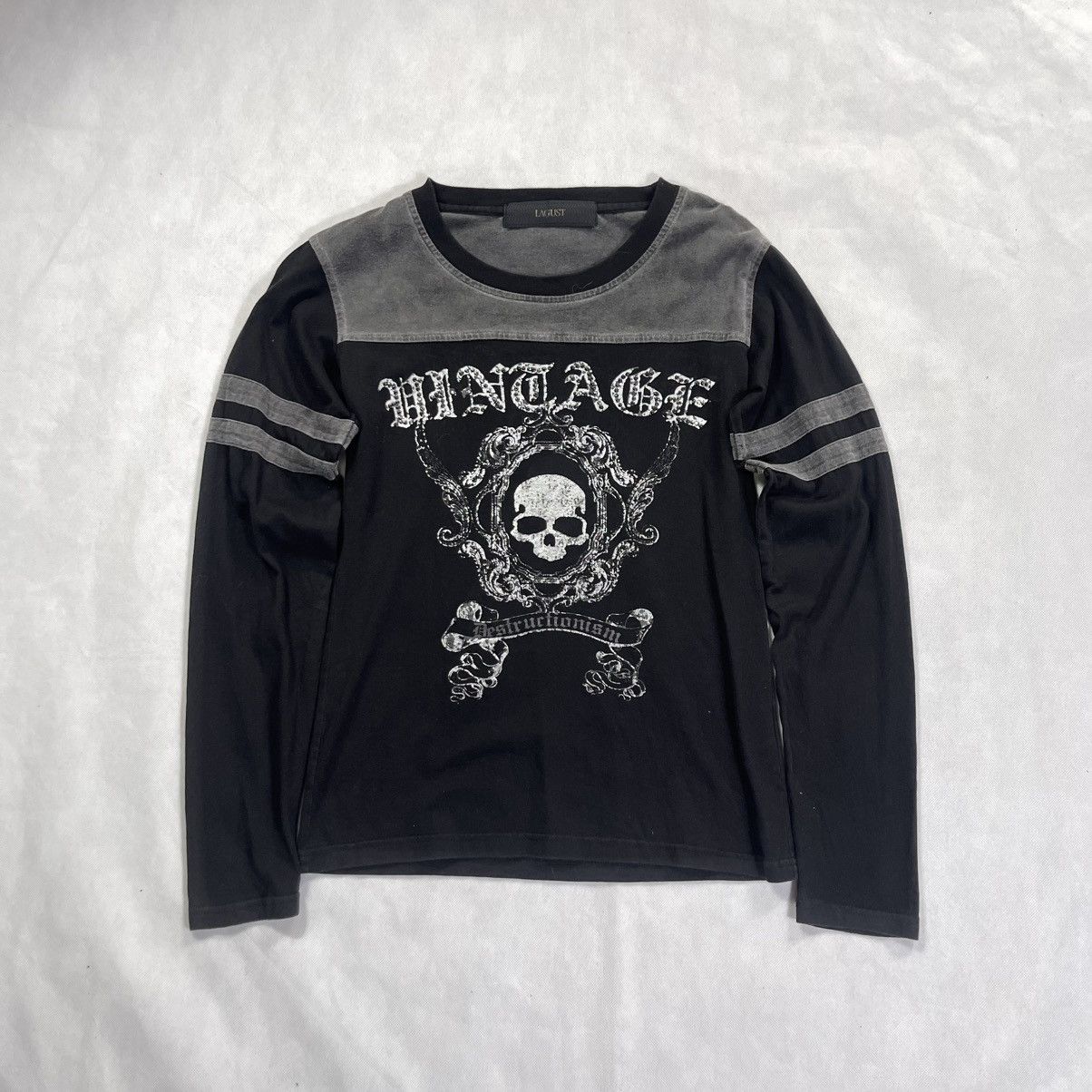 Japanese Brand × Seditionaries Lagust Swarovski Skull Mastermind Inspired Tshirt Size XS / US 0-2 / IT 36-38 - 1 Thumbnail