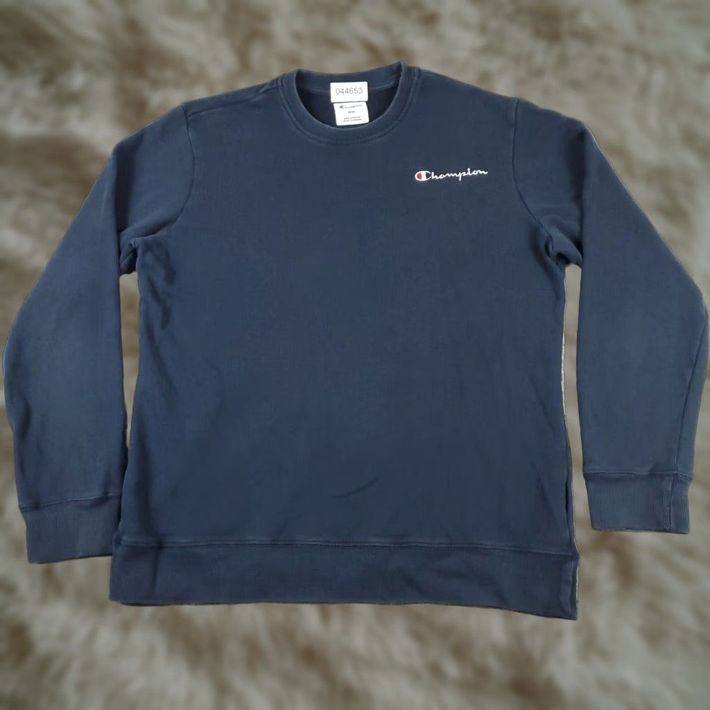 Champion Champion Mens Medium Blue Casual Pullover Sweatshirt Size US M / EU 48-50 / 2 - 1 Thumbnail