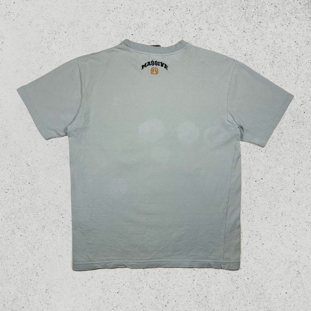 Other Y2K Freaky Massive Streetwear 2000s Denim Graphic T Shirt Size US L / EU 52-54 / 3 - 2 Thumbnail