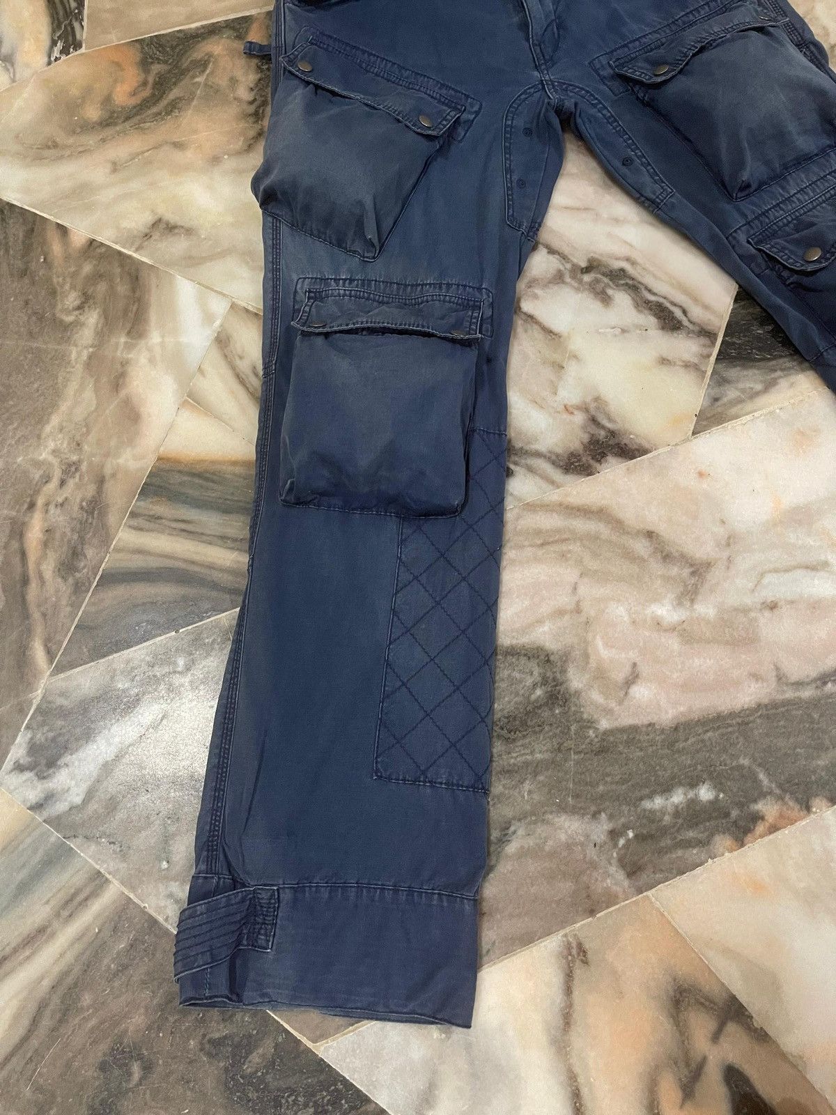 Polo Ralph Lauren Polo Ralph Lauren Faded Bondage Utility Pocket Cargo Pants Size US 33 - 4 Thumbnail