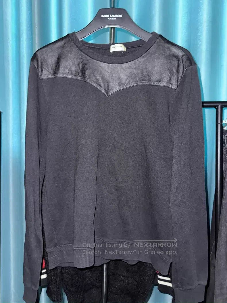 Saint Laurent Paris Saint Laurent Paris Classic Black Label Leather Patchwork Size US XL / EU 56 / 4 - 1 Thumbnail
