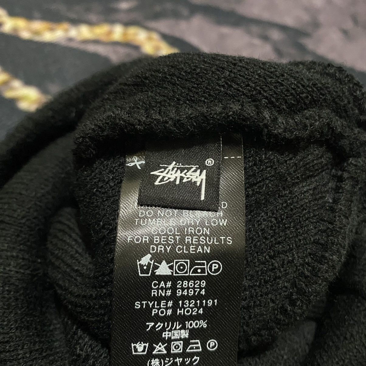 Other Stussy Brushed Out Skull Cap Black Size ONE SIZE - 4 Thumbnail