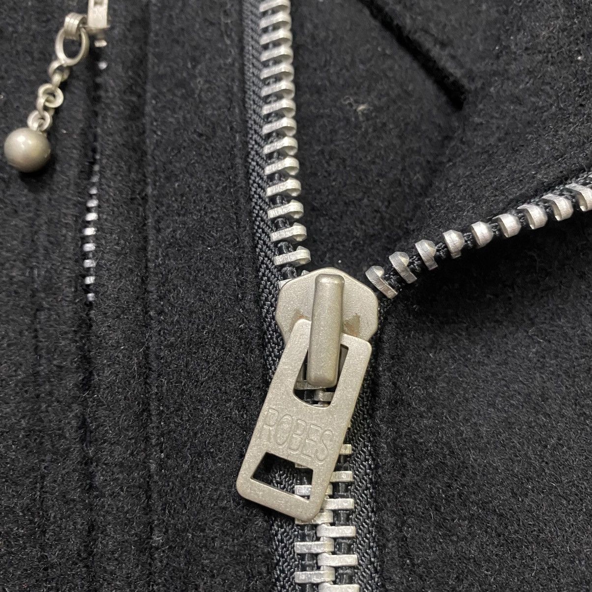 Designer × Japanese Brand Rope J consection motocyle wool jacket Size US M / EU 48-50 / 2 - 17 Thumbnail