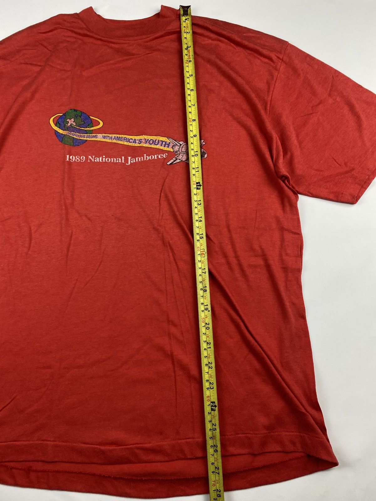 Vintage Vintage 80s Jambore tshirt Size US XXL / EU 58 / 5 - 6 Thumbnail