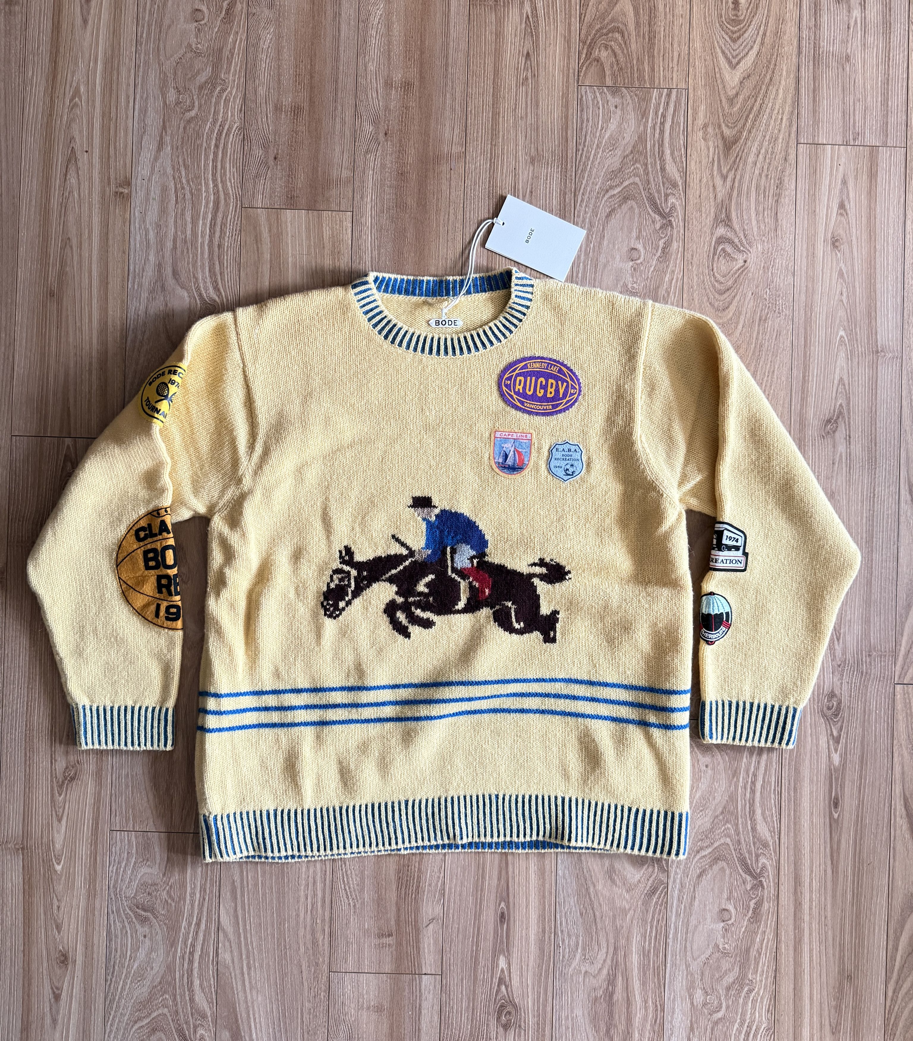 Bode Bode Jockey Sweater | Grailed