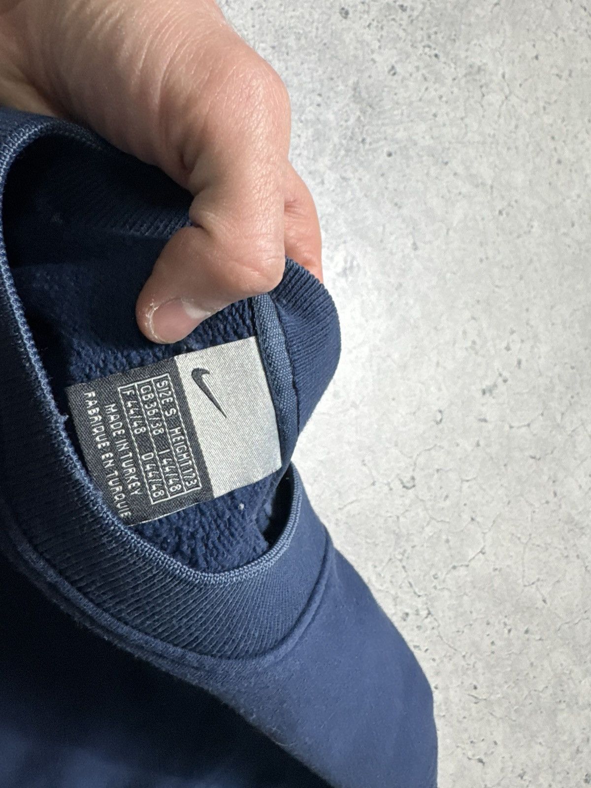 Nike Nike Athletic Vintage Sweatshirt Y2K Swoosh Drill Baggy Size US S / EU 44-46 / 1 - 5 Thumbnail