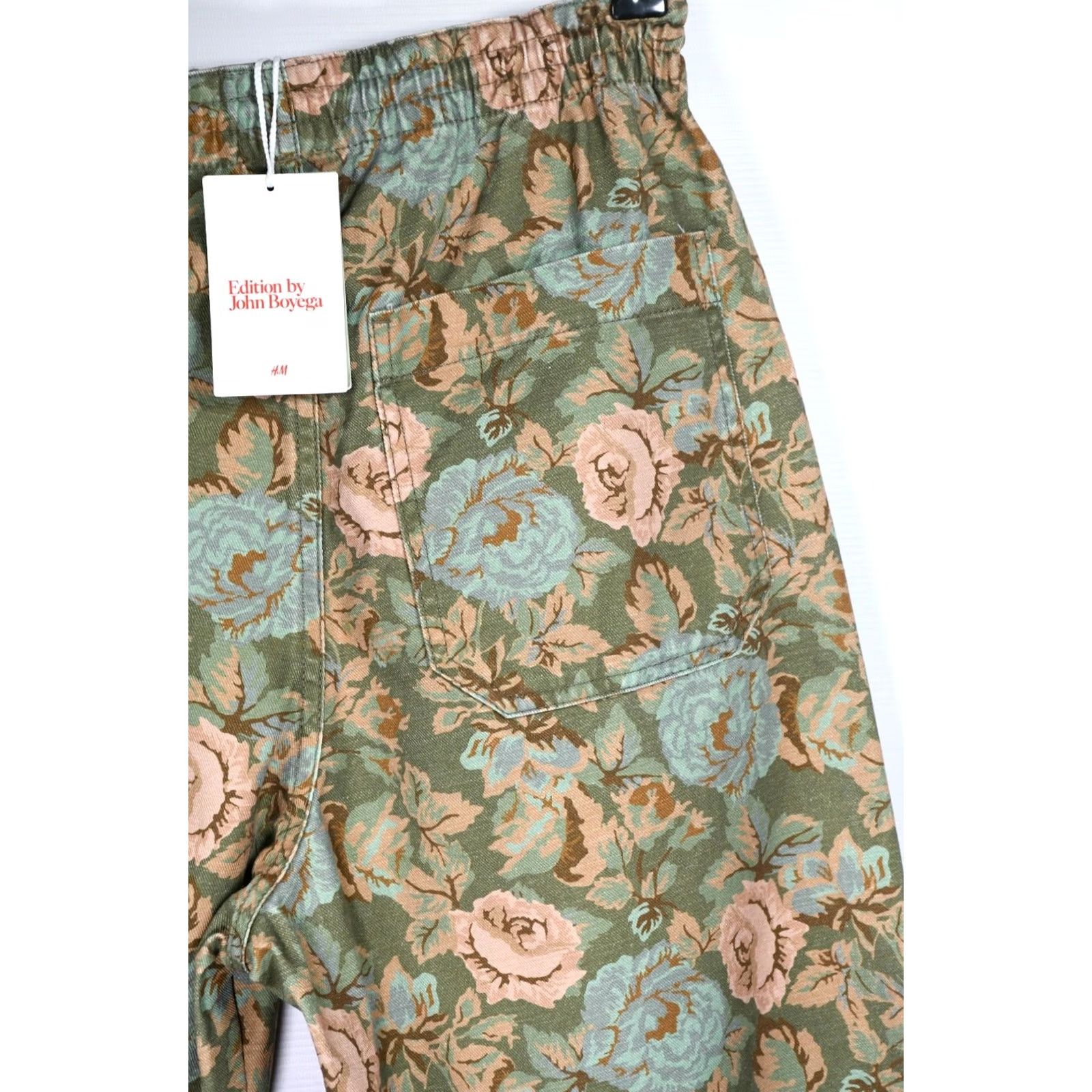 H&M HM x John Boyega Floral Print Jacquard Pants Men’s XS Size US 27 - 5 Thumbnail