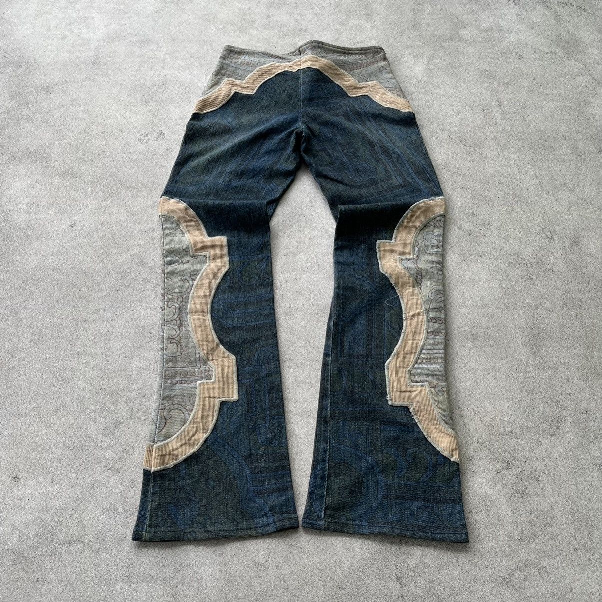 Japanese Brand Y2K Super Flare Denim Cimarron Size US 27 - 6 Thumbnail