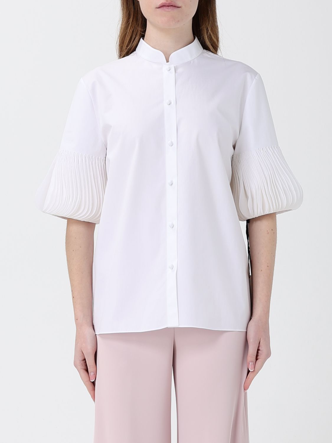 Valentino Valentino Shirt Woman White Size S / US 4 / IT 40 - 1 Thumbnail