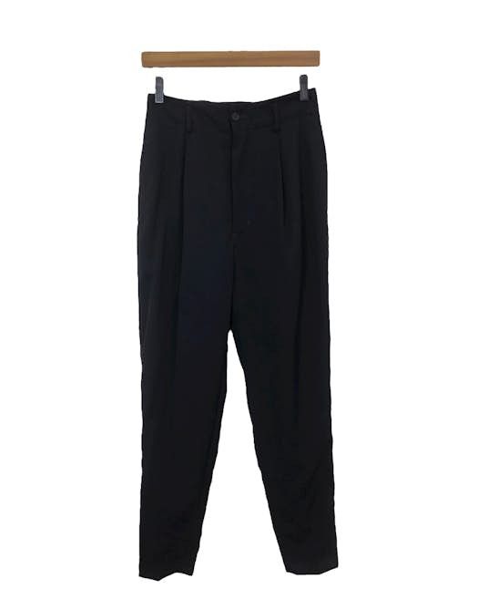 Workshop By Yohji Yamamoto Gabardine Linen Wool Pant