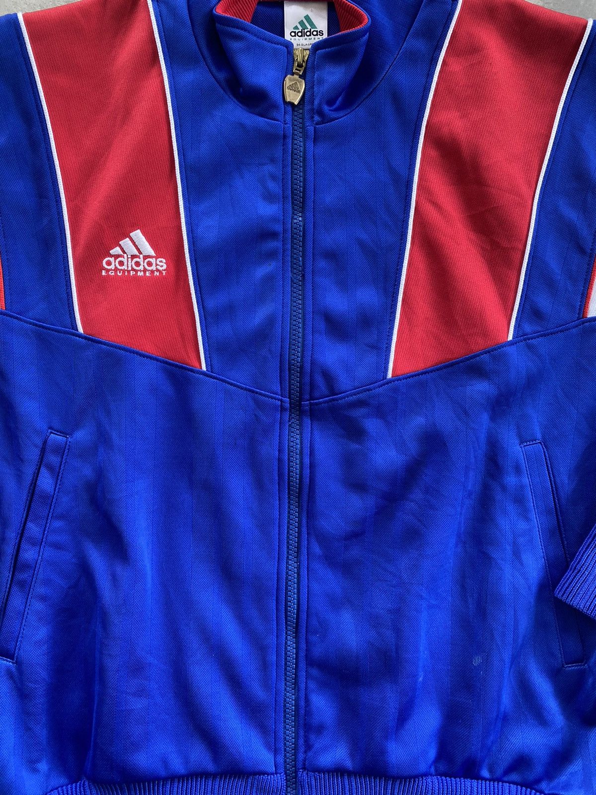 Adidas × Vintage VINTAGE ADIDAS EQUIPMENT TEMPLATE BAYERN MUNICH SWEATER Size US M / EU 48-50 / 2 - 2 Thumbnail