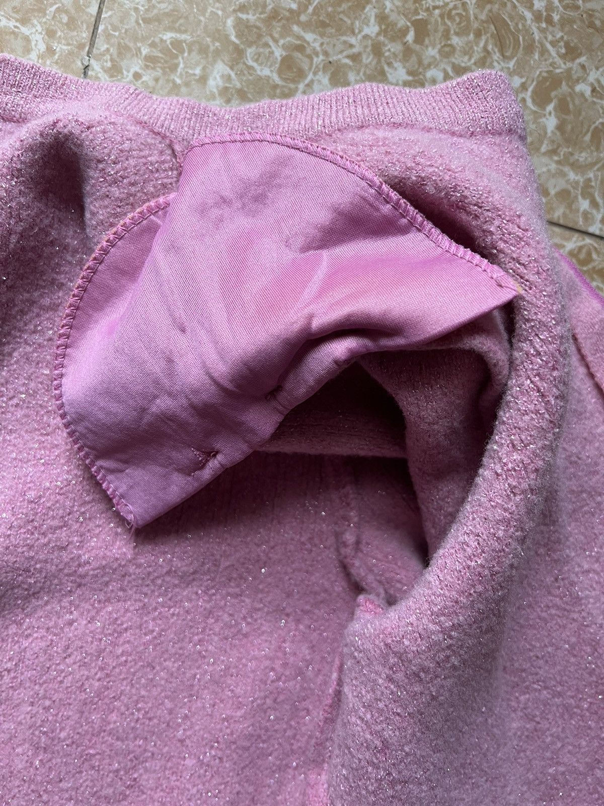 Miu Miu MONTINI pink knit jacket 🎀💗 Size M / US 6-8 / IT 42-44 - 14 Thumbnail