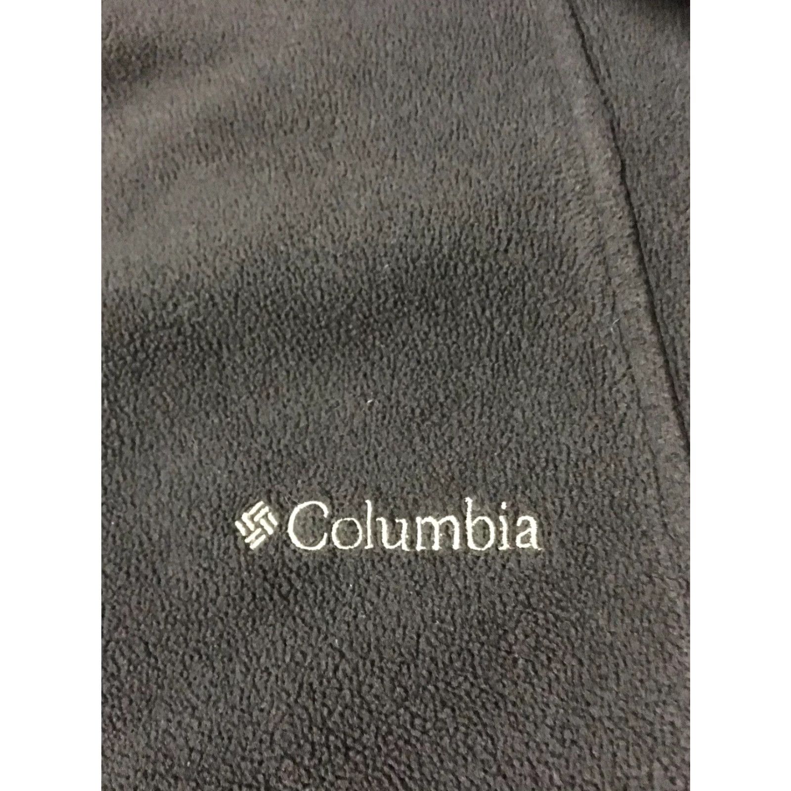 Vintage VINTAGE Columbia Fleece Jacket Men L Black 90s Hiking Outdoors Camping Sailing Nautical Beach USA Pattern Striped Zip Pockets Size US L / EU 52-54 / 3 - 2 Thumbnail