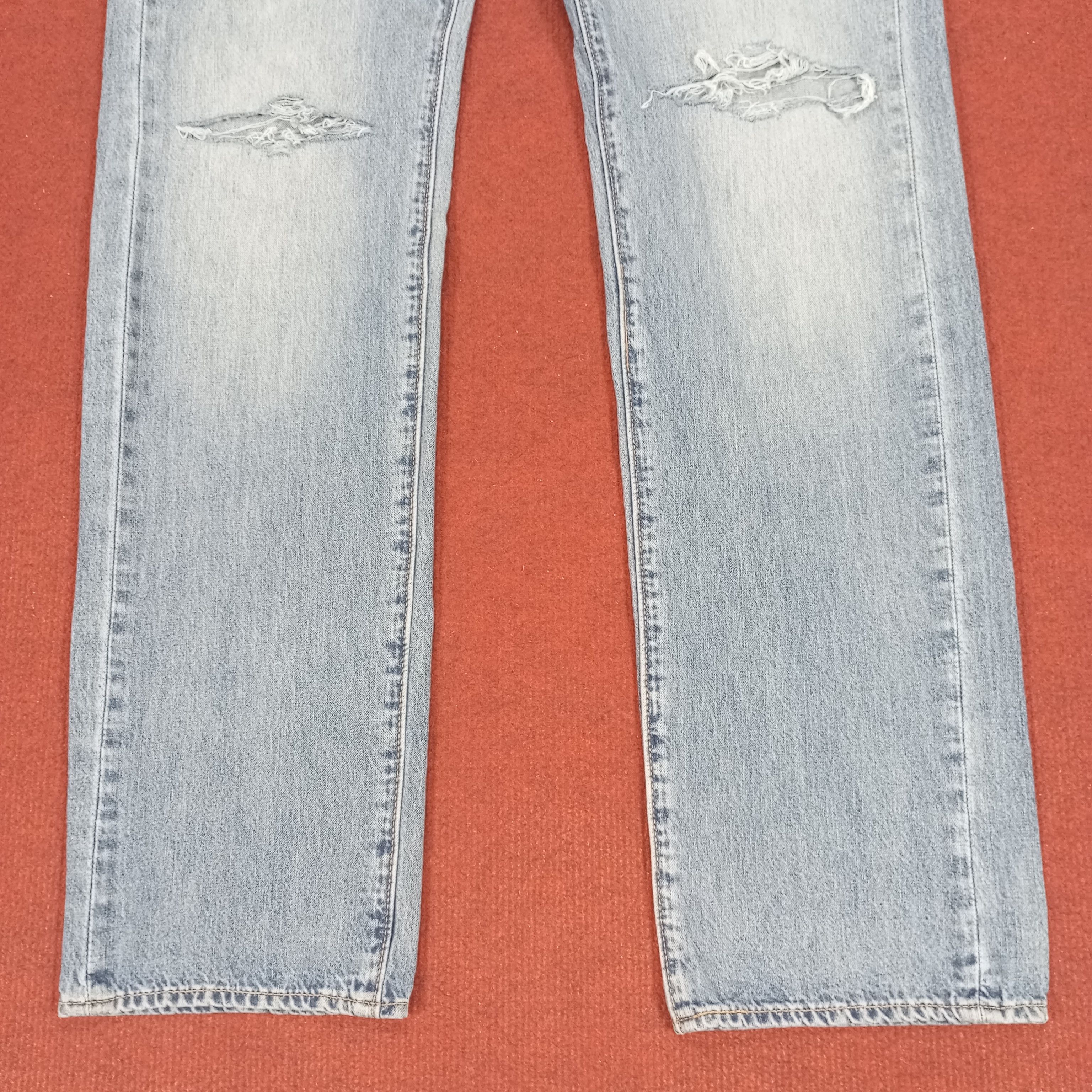 Levi's × Vintage Levis Big E Streetwear Distressed Jeans Size US 30 / EU 46 - 3 Thumbnail
