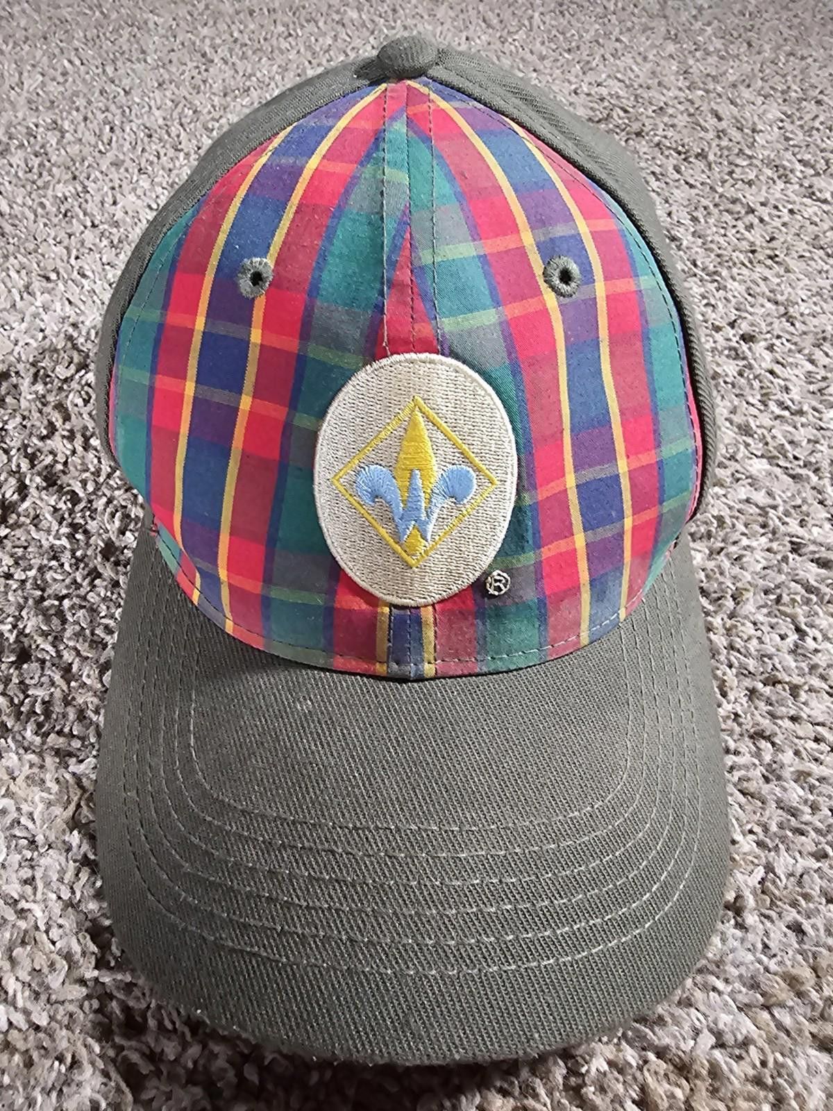 Designer Boy Scouts Of America Webelos Fitted Plaid Hat Size M/L Size ONE SIZE - 2 Thumbnail
