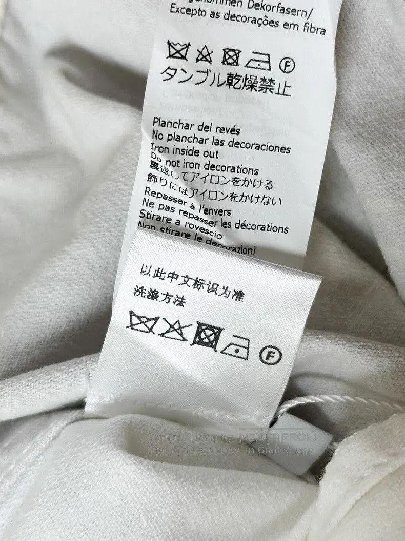 Loewe Loewe White Denim Jacket with Colorful Back Pattern Size XS / US 0-2 / IT 36-38 - 8 Thumbnail