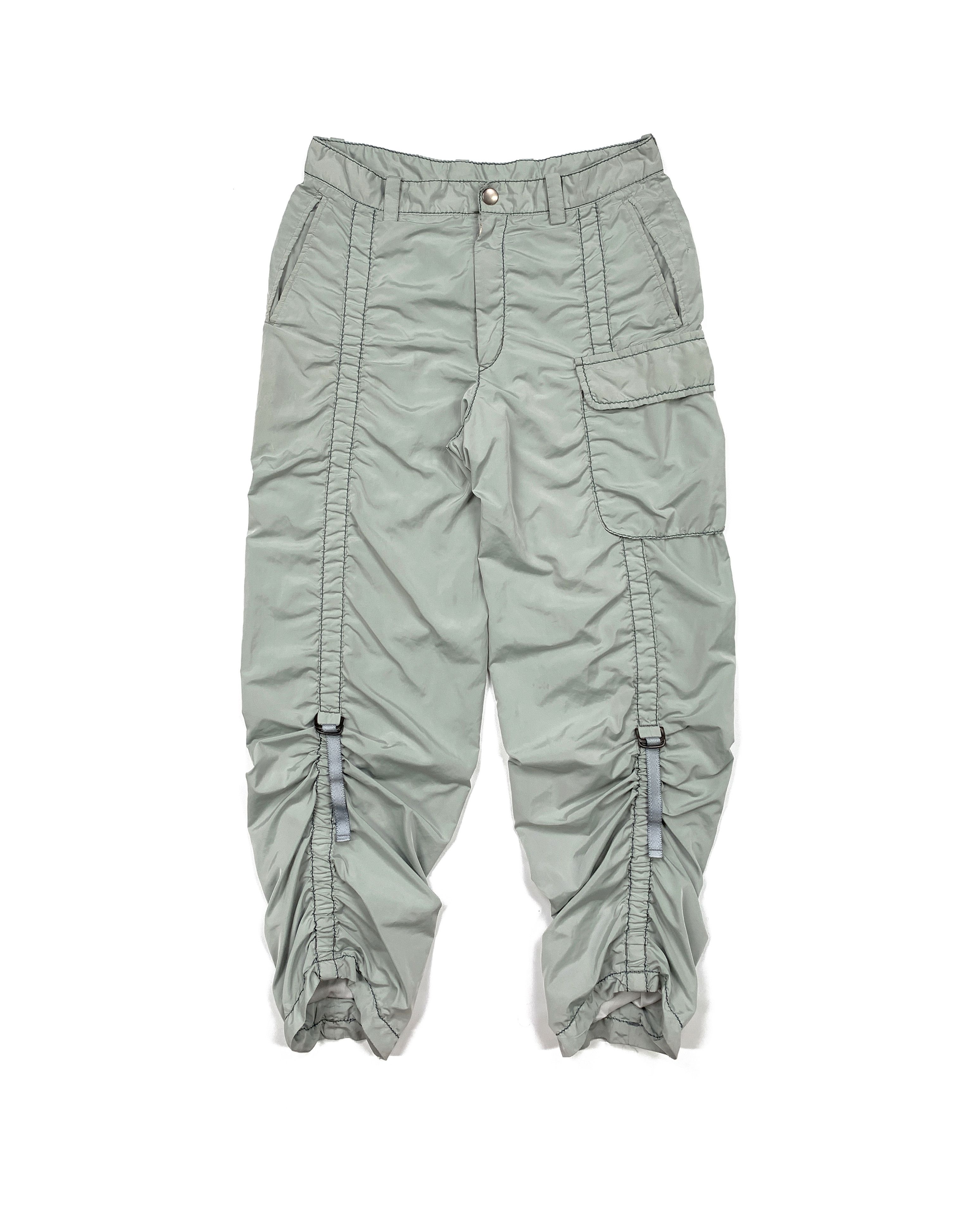 Issey Miyake 1996 Cinchable / Parachute Nylon Cargo Pants Size US 31 - 2 Thumbnail