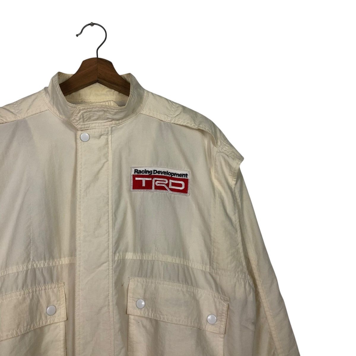 Vintage 🔥VINTAGE BOMBER JACKET RACING DEVELOPMENT TRD BIG LOGO Size US L / EU 52-54 / 3 - 3 Thumbnail
