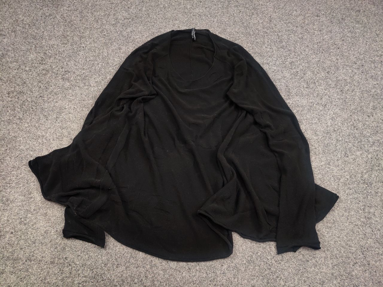 Rundholz Rundholz black label design asymmetric Cotton Light Tunic Size L / US 10 / IT 46 - 2 Thumbnail