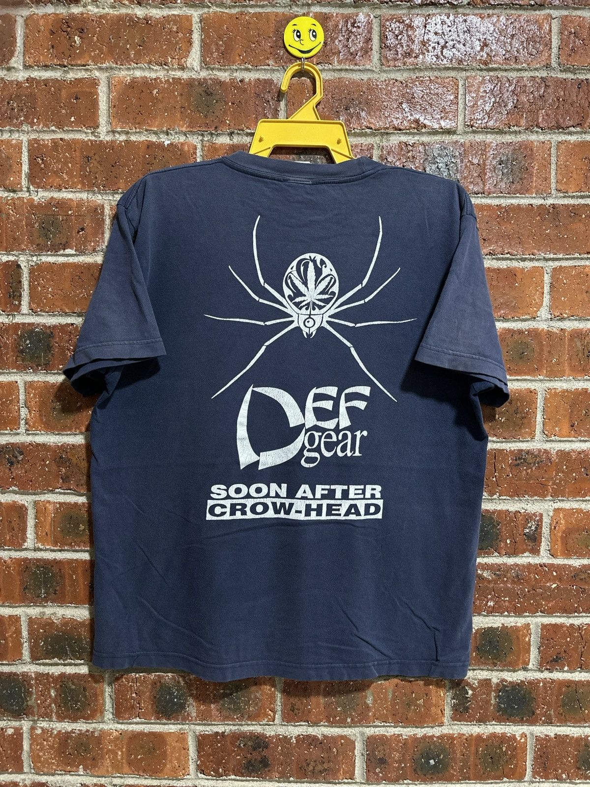 Vintage Vintage Def Gear Soon After Crow Head Faded Tee Size US M / EU 48-50 / 2 - 1 Thumbnail