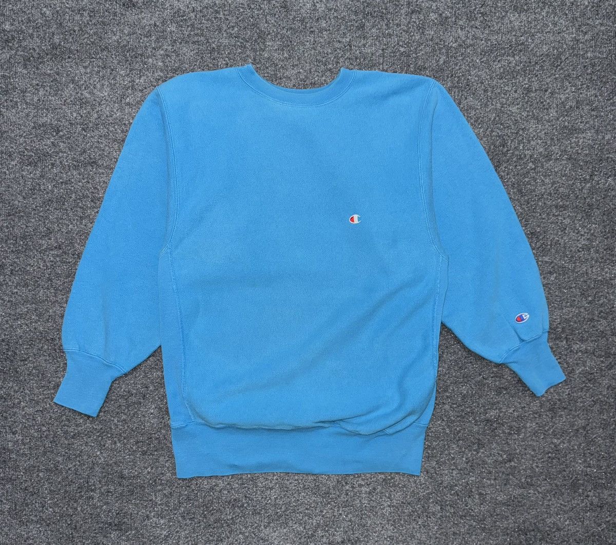 Champion Vintage Champion Reverse Weave Light Ocean Blue Crew USA XL Size US XL / EU 56 / 4 - 1 Thumbnail