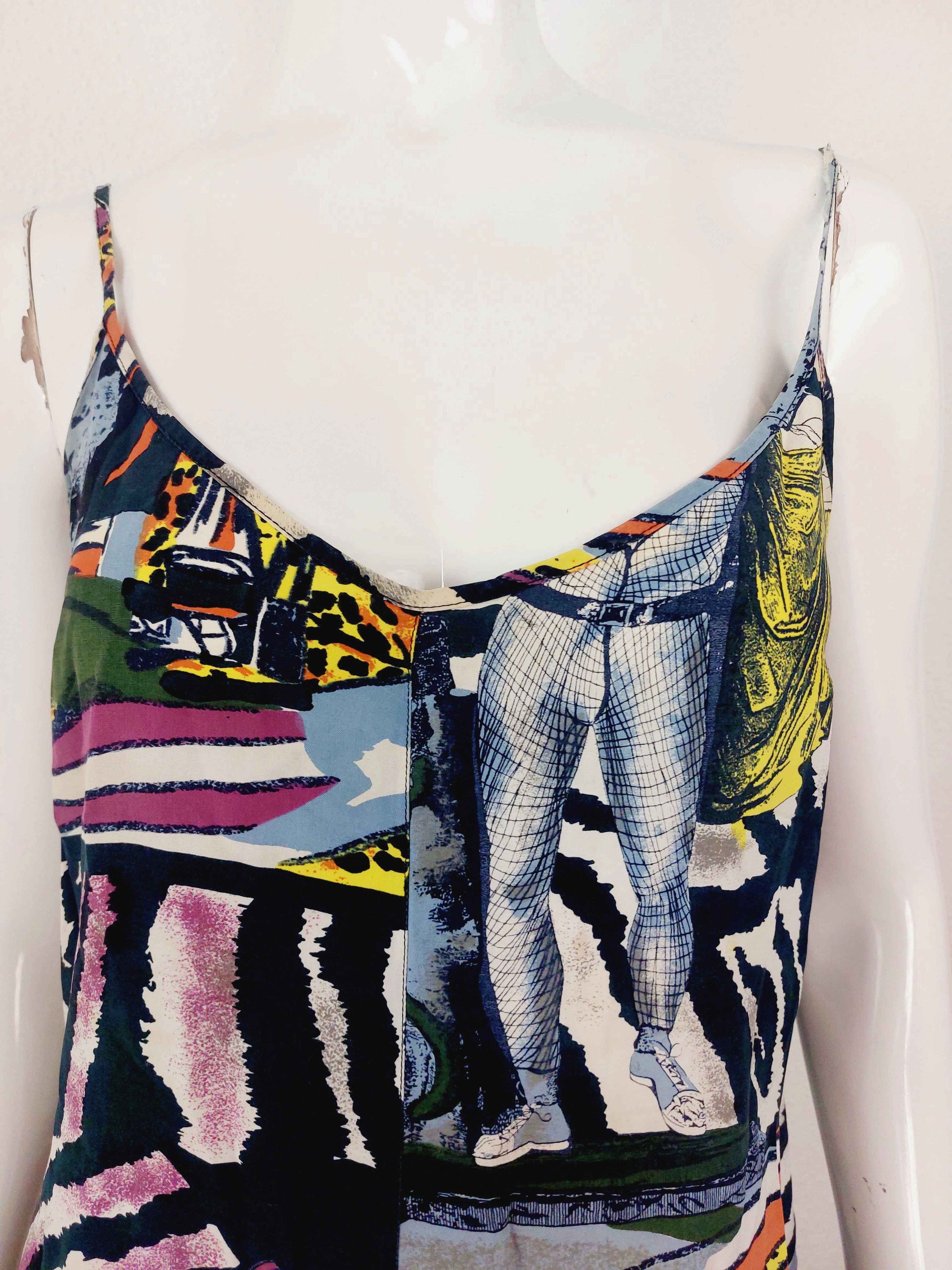Jean Paul Gaultier Jean Paul Gaultier Cartoon Pop Art Zebra Mini Dress Size M / US 6-8 / IT 42-44 - 4 Thumbnail