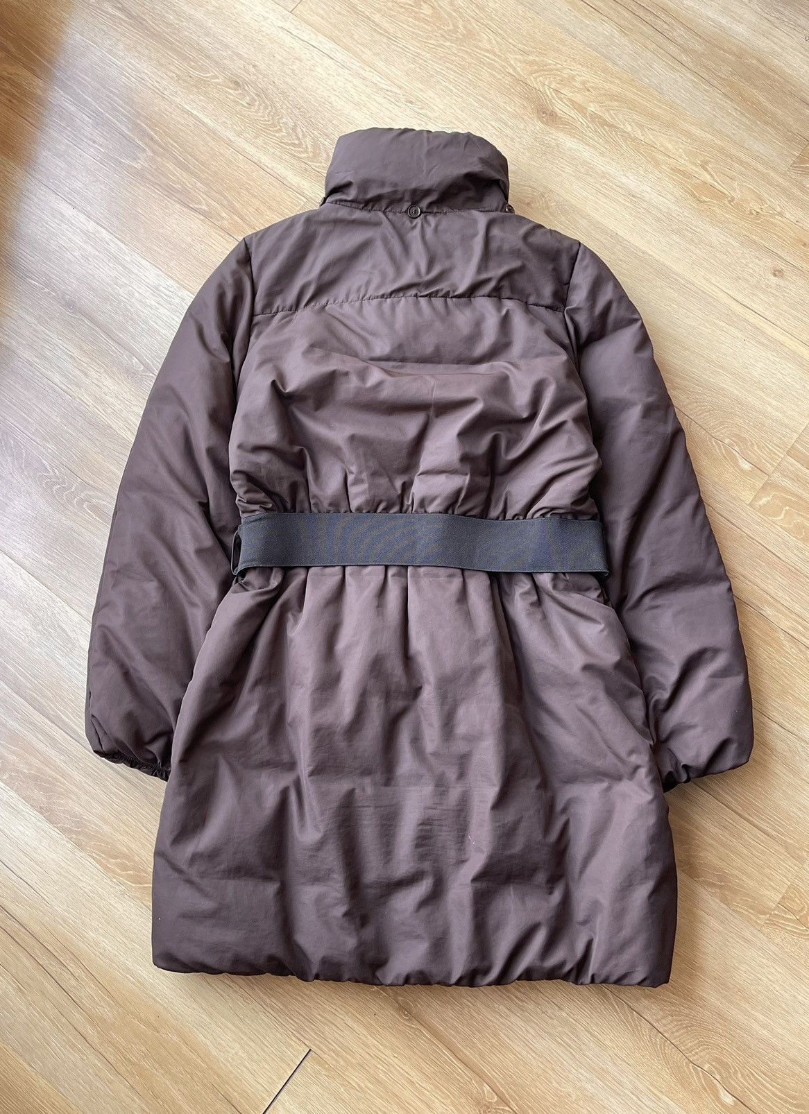Moncler Moncler Nantes Belted Down Puffer Hooded Jacket Size 3 Size L / US 10 / IT 46 - 19 Thumbnail