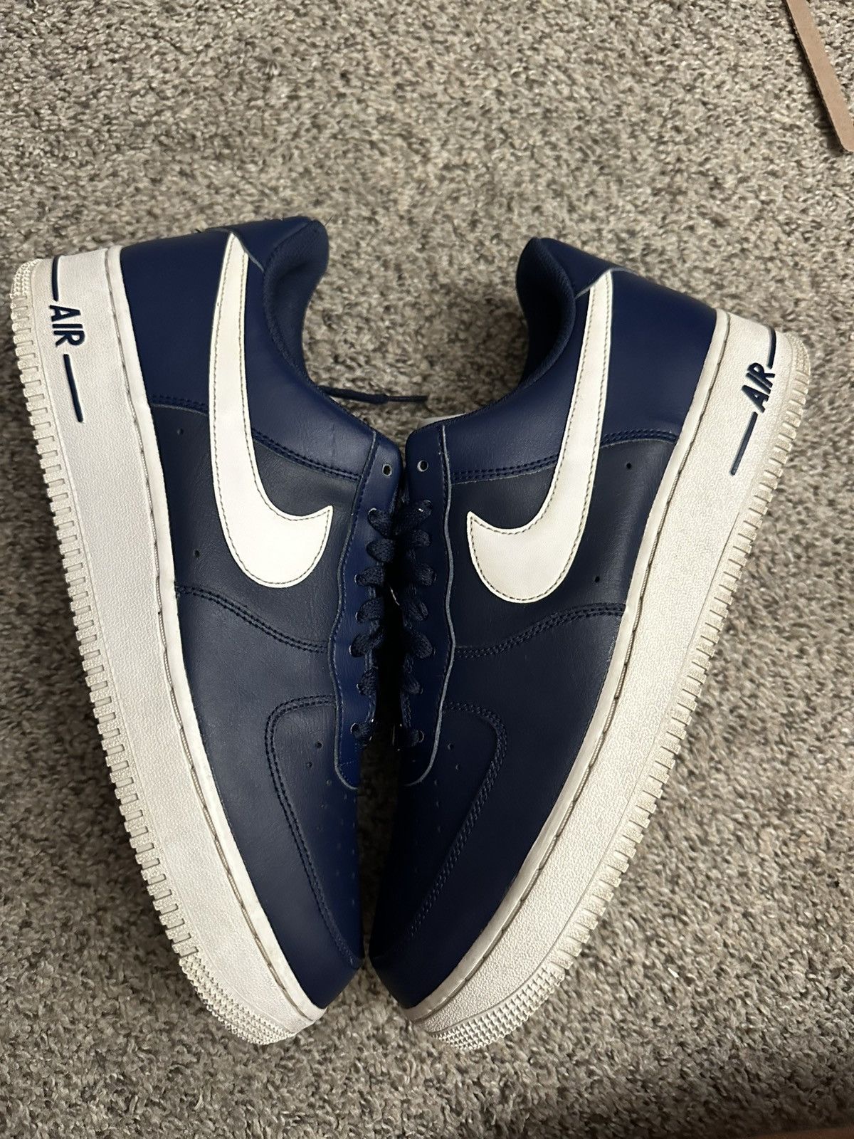Nike Nike air force 1 obsidian blue white navy - size 11 Size US 11 / EU 44 - 2 Thumbnail