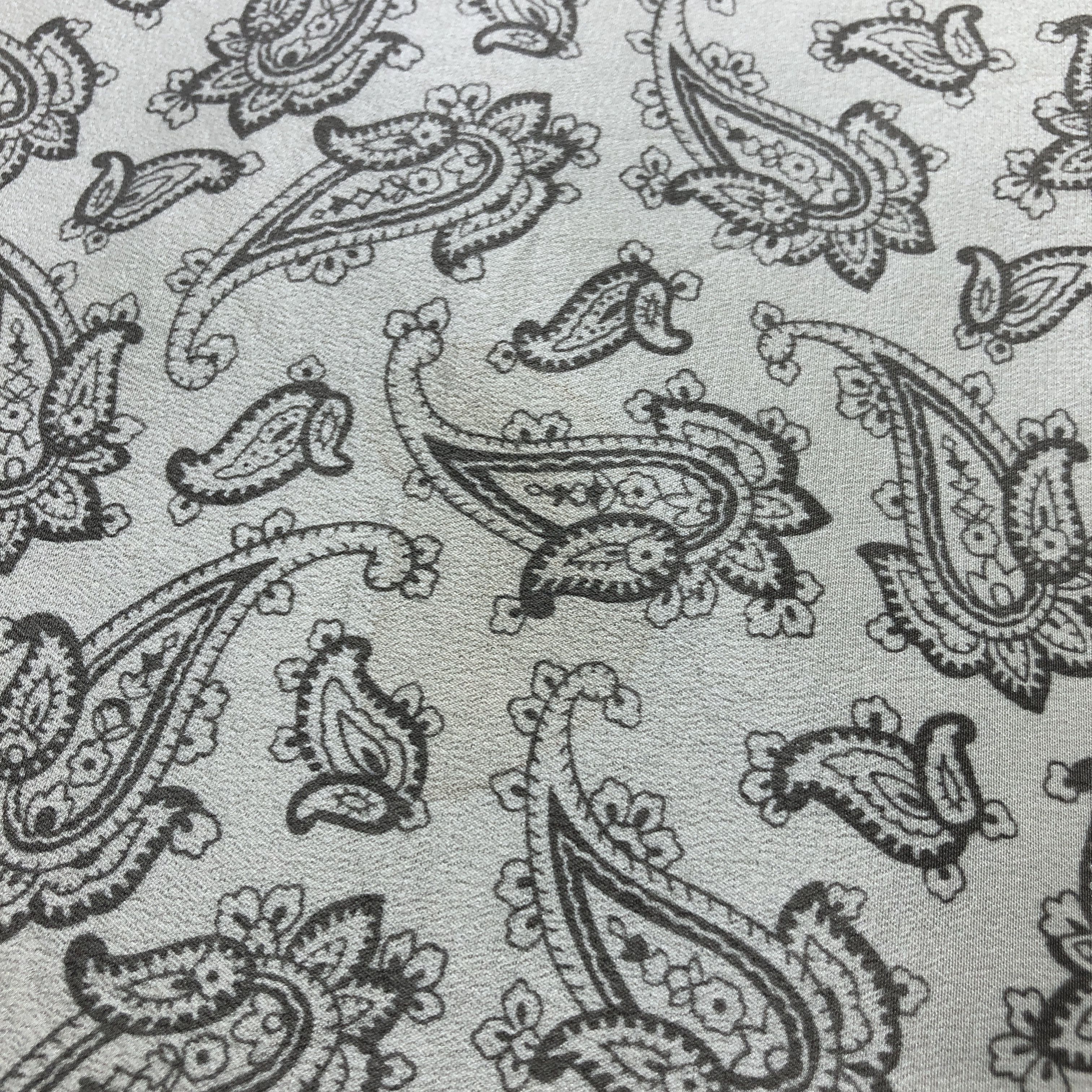 Calvin Klein Vintage Calvin Klein Paisley Silk Scarf M1232 Size ONE SIZE - 8 Thumbnail