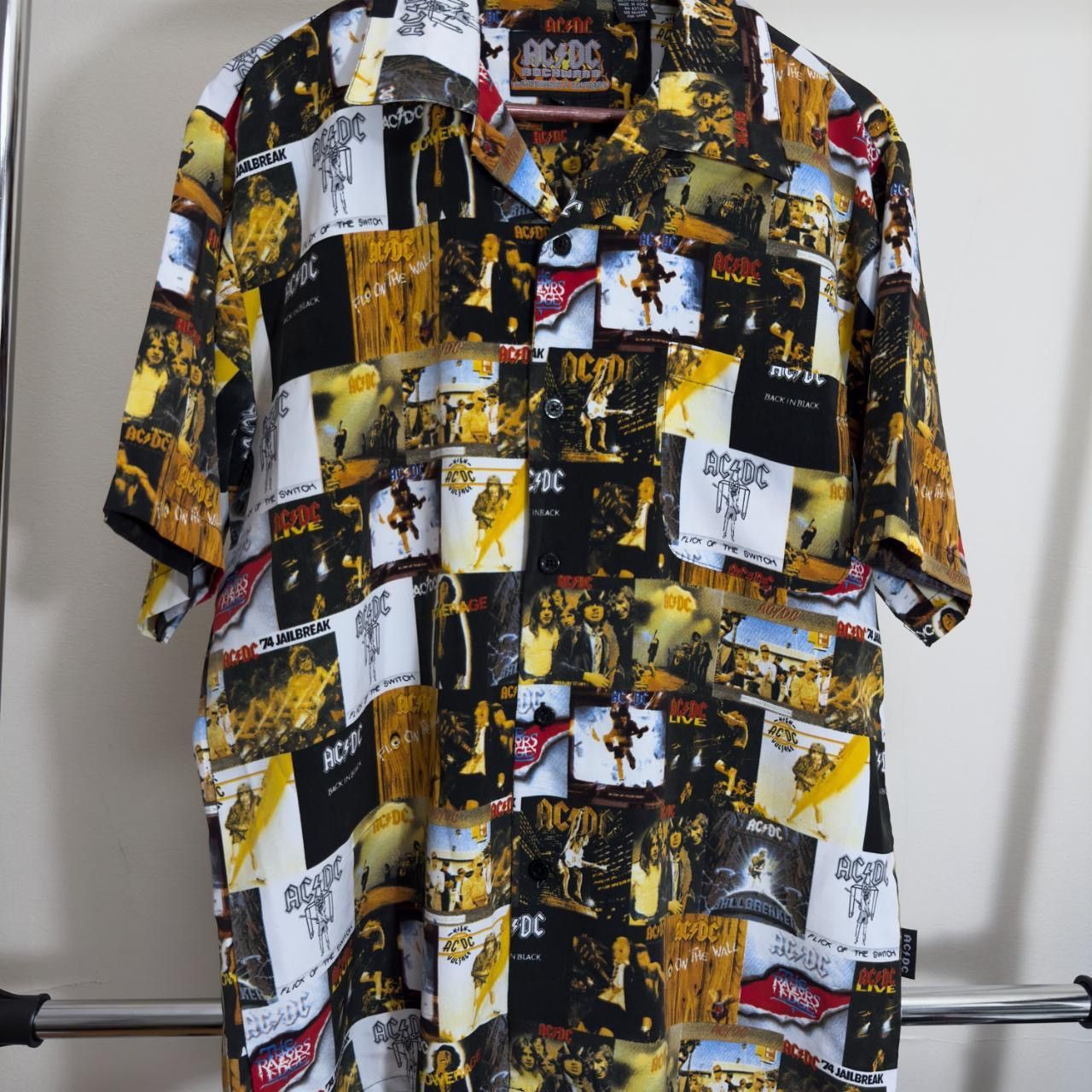 AC/DC Vintage AC/DC Album Covers Button Up Shirt Size US M / EU 48-50 / 2 - 2 Thumbnail
