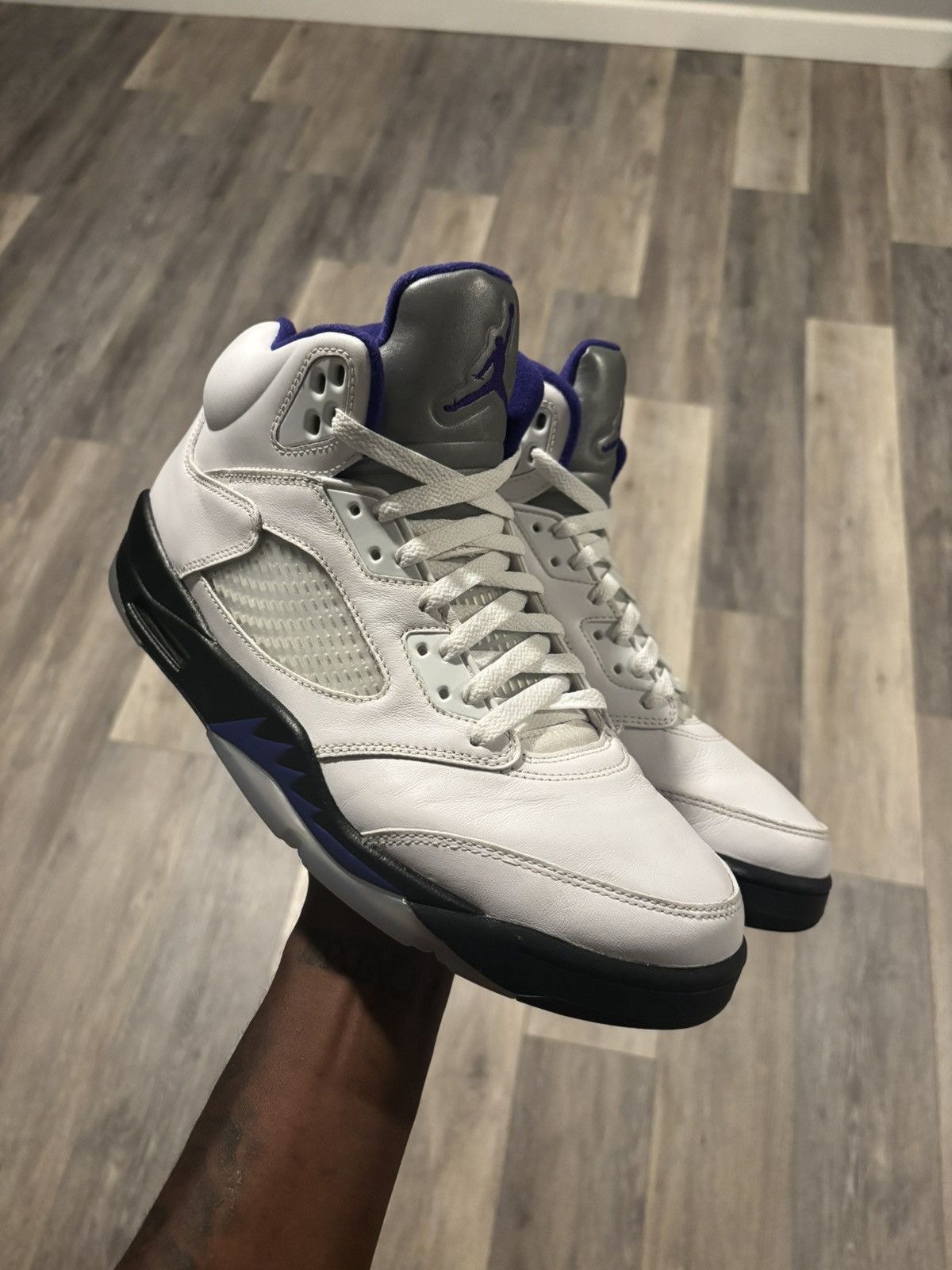 Nike Nike Air Jordan 5 Retro Concord Size 11M Pre Owned Grailed