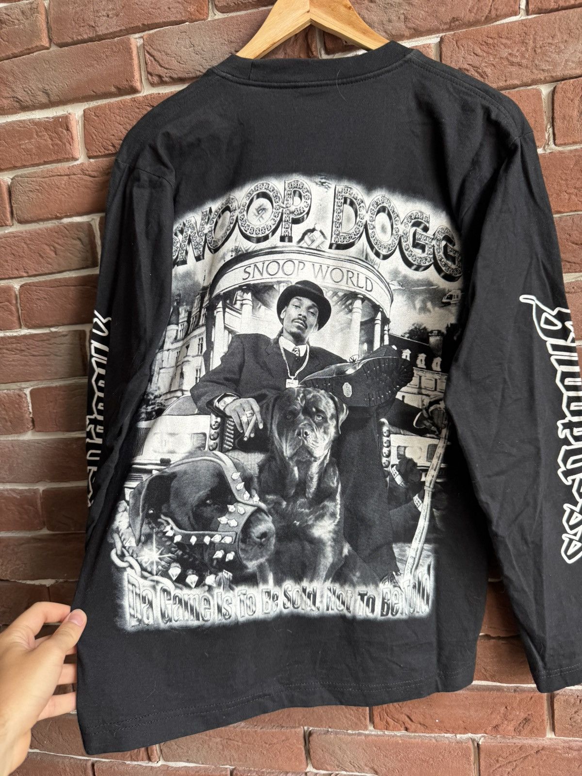 Snoop Dogg Vintage 00s Snoop Dogg Doggfather Band Tee Grail Rare M Blac Size US M / EU 48-50 / 2 - 5 Thumbnail