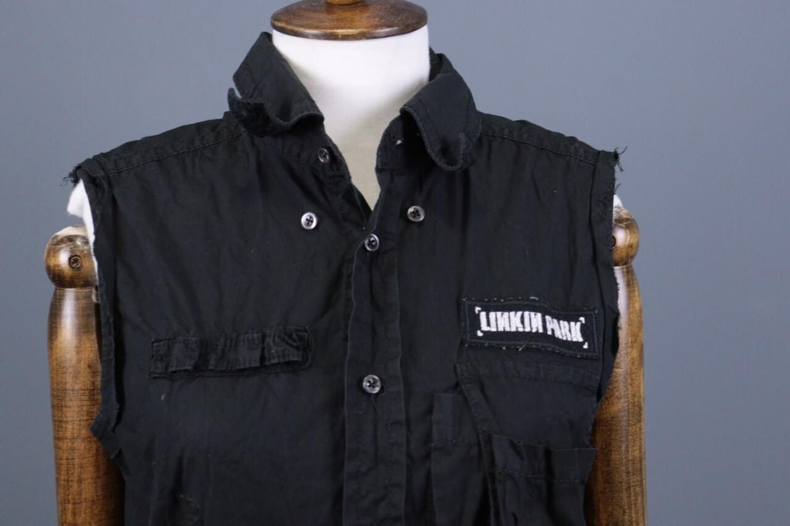 Dsquared2 Dsquared2 Black Button Down Sleeveless Blouse Shirt Size 50 Size M / US 6-8 / IT 42-44 - 2 Thumbnail