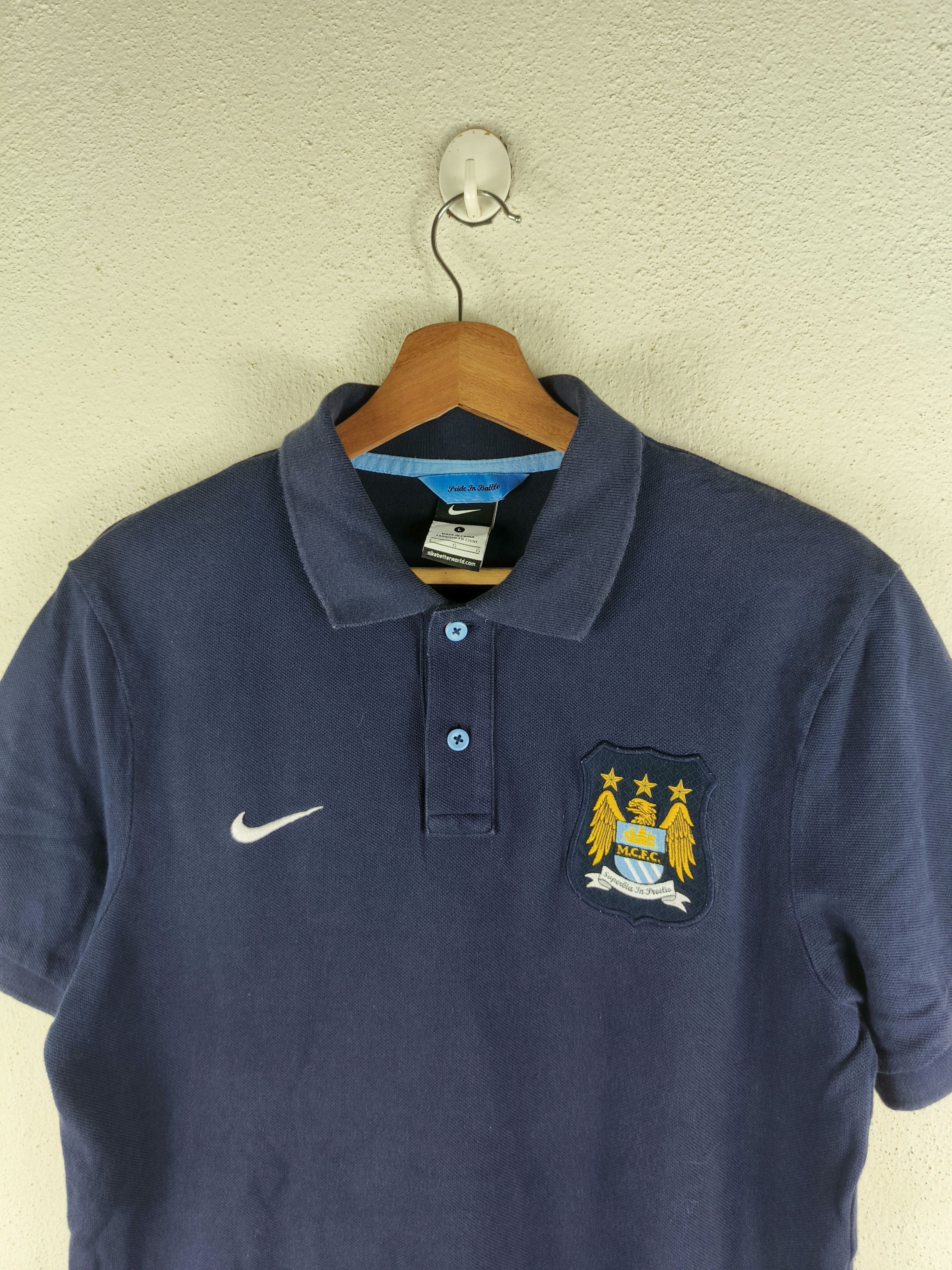 Nike Nike Manchester City Official polo tee Size US M / EU 48-50 / 2 - 2 Thumbnail
