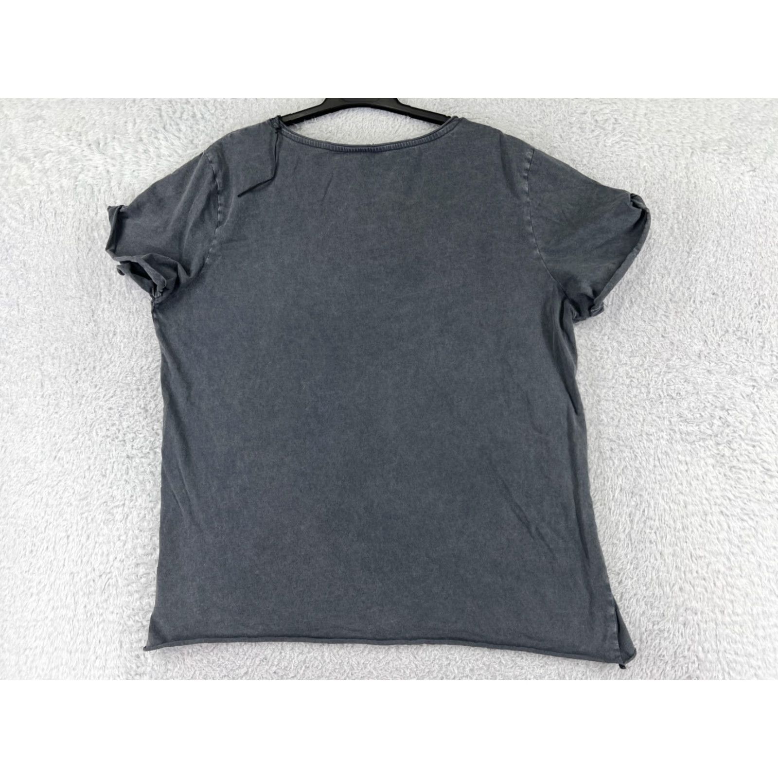Vintage Rolling Stones Shirt Womens L Gray Polyester Blend Short Sleeve Round Neck T-Shirt Music Rock Casual Womens Size L / US 10 / IT 46 - 2 Thumbnail