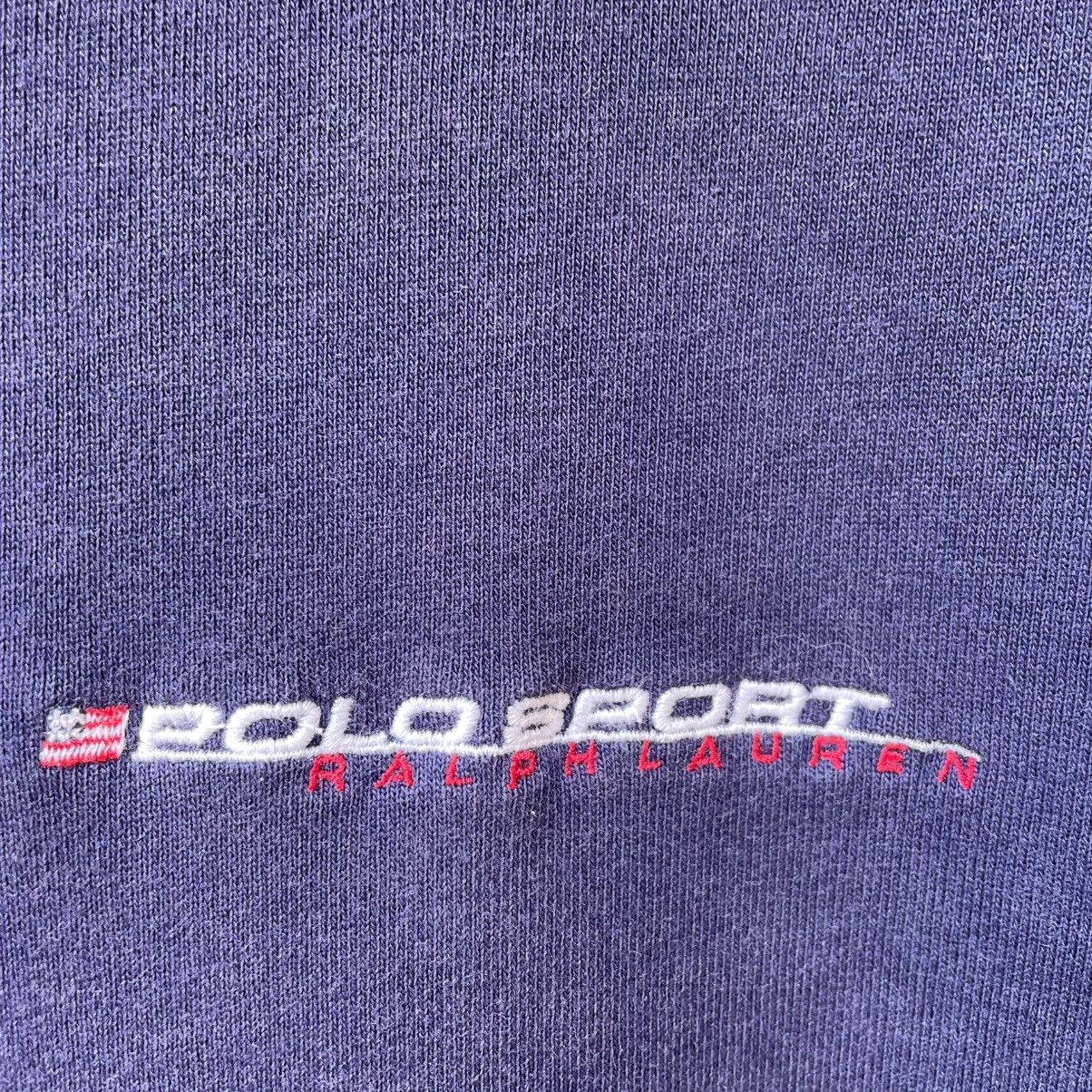Polo Ralph Lauren 🔥Vintage Polo Sport Ralph Lauren Full Zipper Sweater Hoodie Size US M / EU 48-50 / 2 - 6 Thumbnail