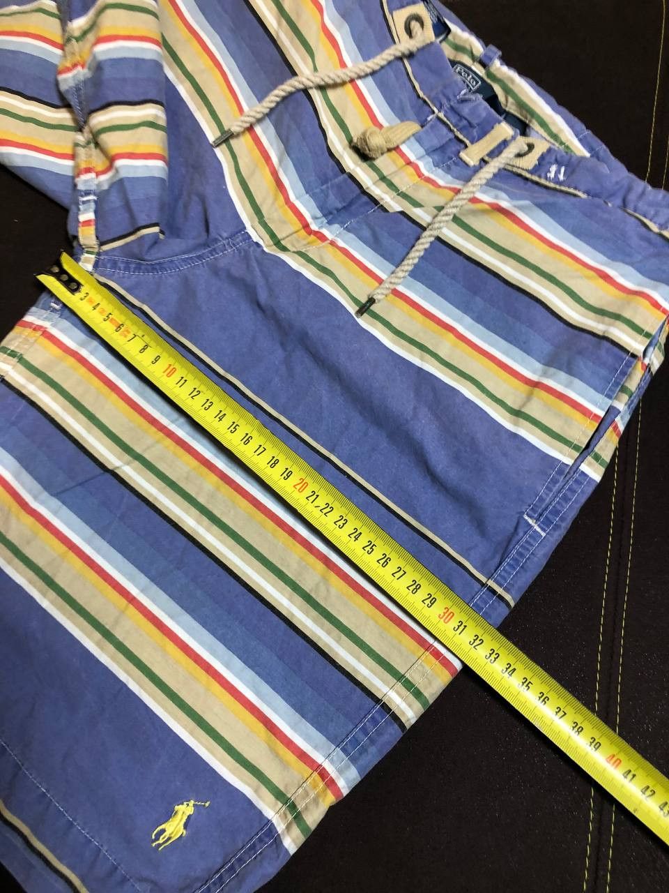Polo Ralph Lauren Vintage Polo Ralph Lauren Swimming Shorts Striped Size US 30 / EU 46 - 9 Thumbnail