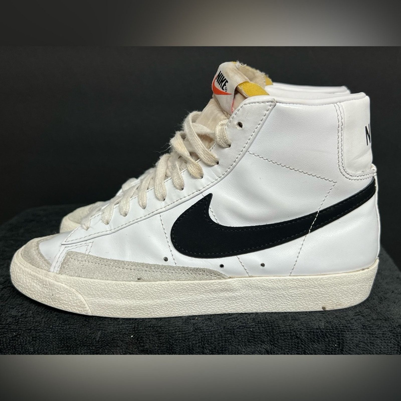 Nike Nike Blazer Mid 77 White Black CZ1055-100 Womens Size 7.5 Size US 7.5 / IT 37.5 - 1 Thumbnail