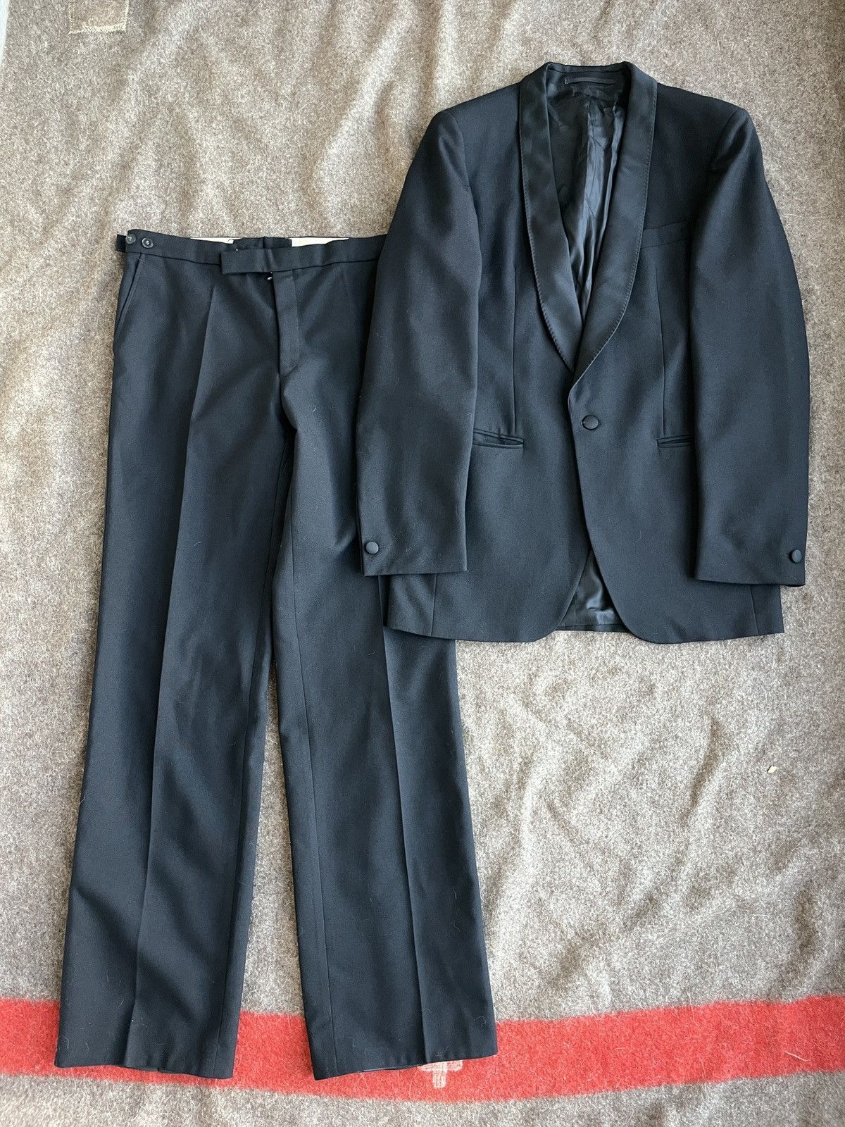 Other Vintage Woolen Tuxedo Suit Size 40R - 1 Thumbnail