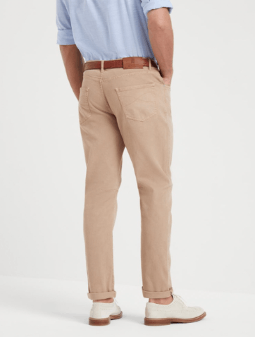 Brunello Cucinelli Dyed Denim Pants in Medium Brown Size US 36 / EU 52 - 2 Thumbnail