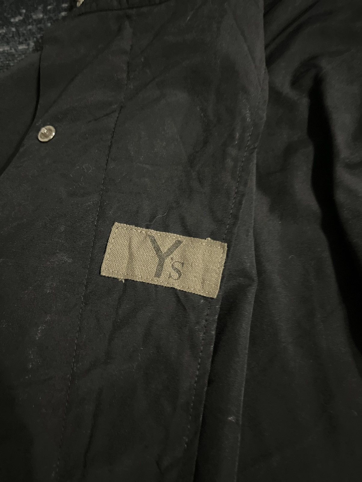 Yohji Yamamoto Vintage Y’s Yohji Yamamoto Snap Button Jacket Size US L / EU 52-54 / 3 - 15 Thumbnail