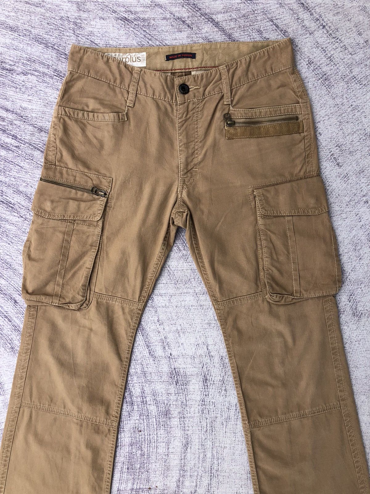 Designer × Vintage Vintage Surplus Cargo Pants 8 Pocket Tactical Utility Size US 30 / EU 46 - 2 Thumbnail